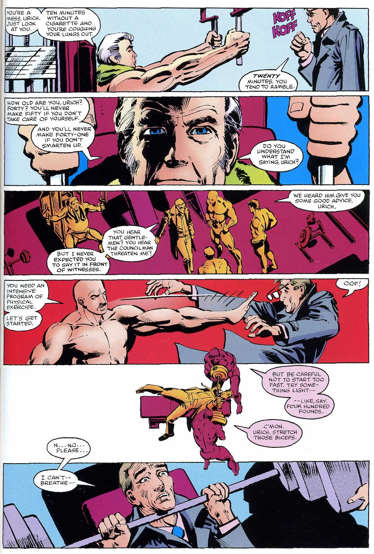 Read online Daredevil Visionaries: Frank Miller comic -  Issue # TPB 2 - 256