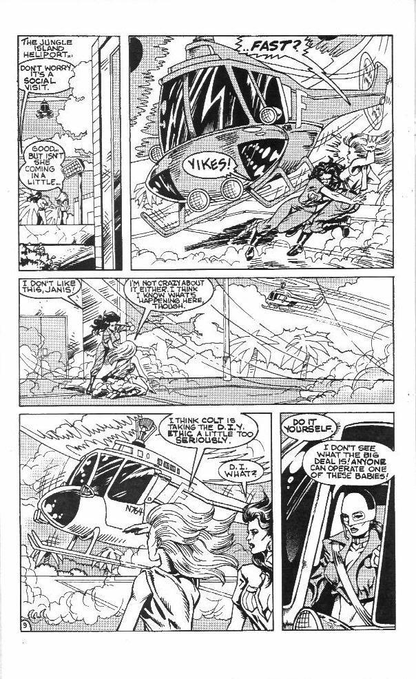 Read online Femforce: Claws of the She-Cat comic -  Issue # Full - 24