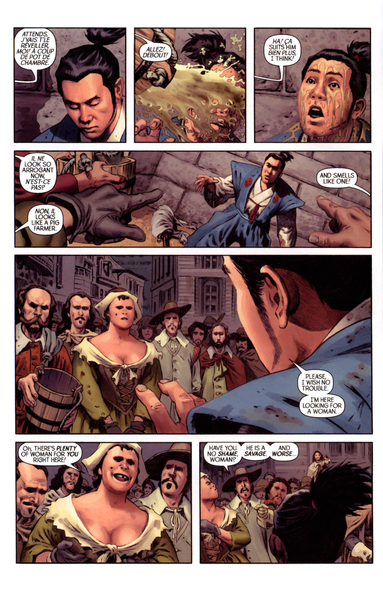 Read online Samurai: Heaven and Earth comic -  Issue #3 - 5