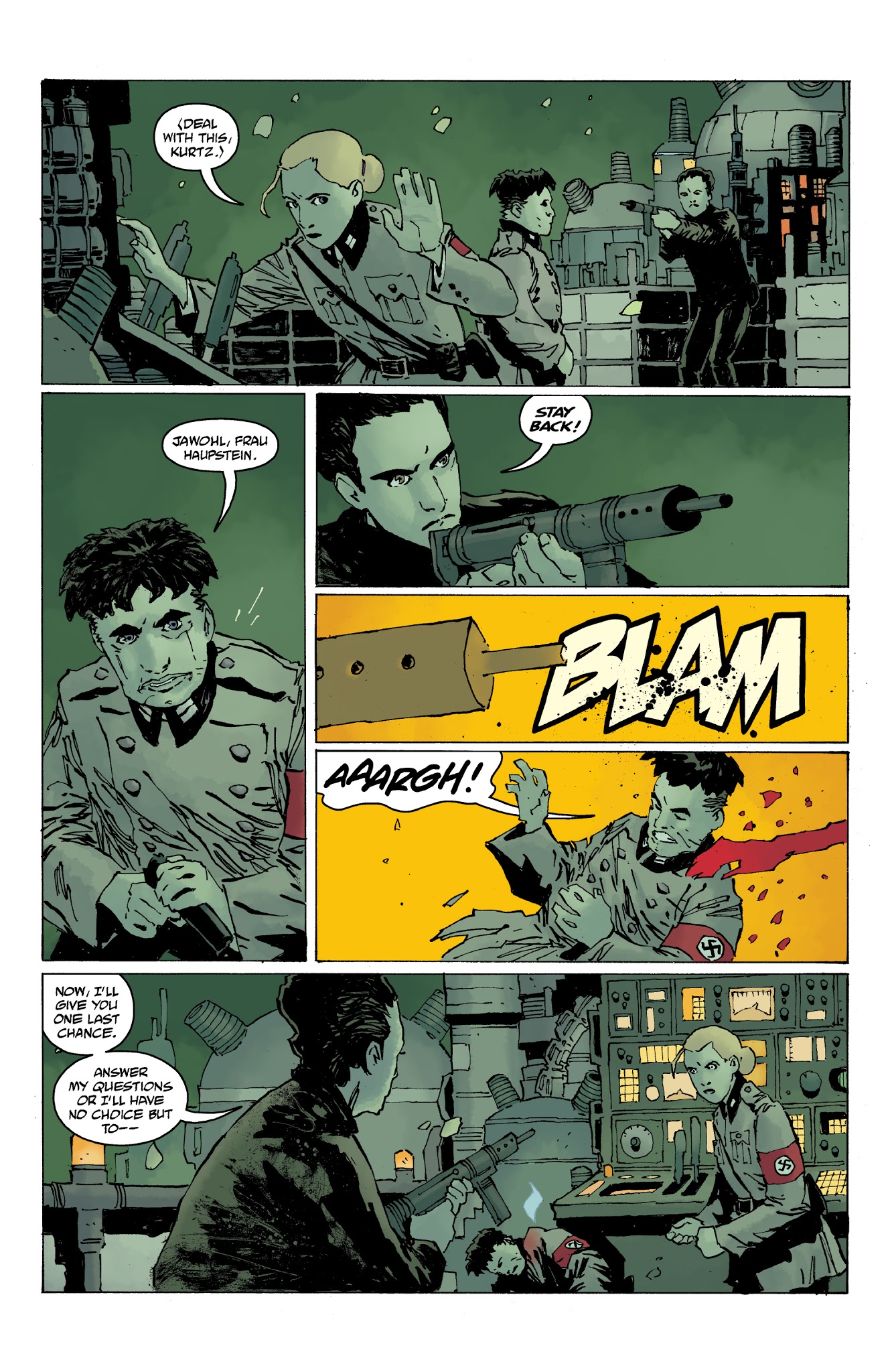 Read online Rasputin: The Voice of the Dragon comic -  Issue #5 - 9