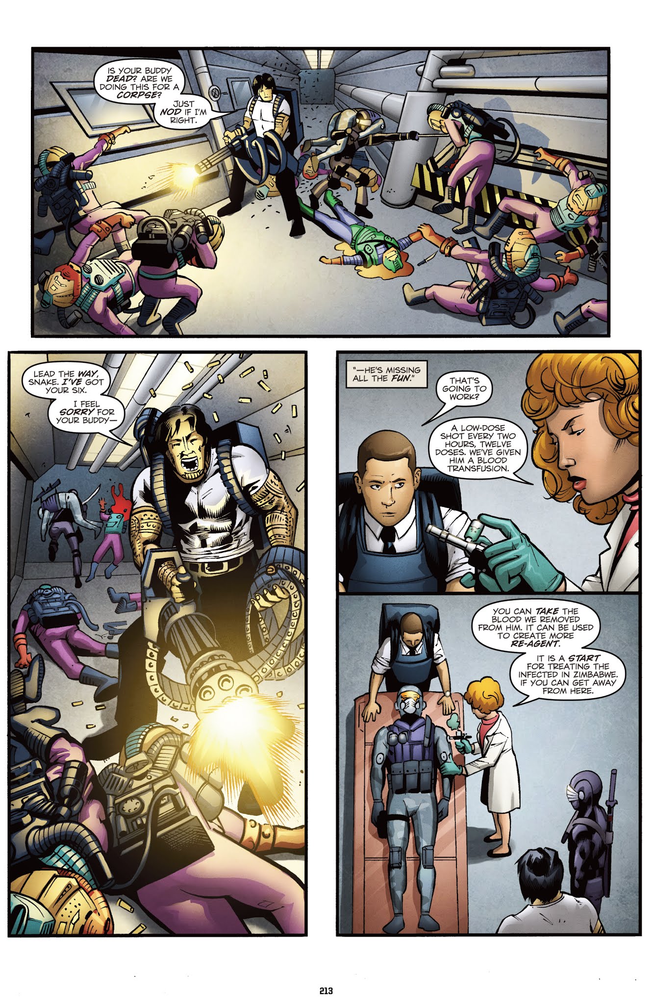 Read online G.I. Joe: The IDW Collection comic -  Issue # TPB 7 - 213