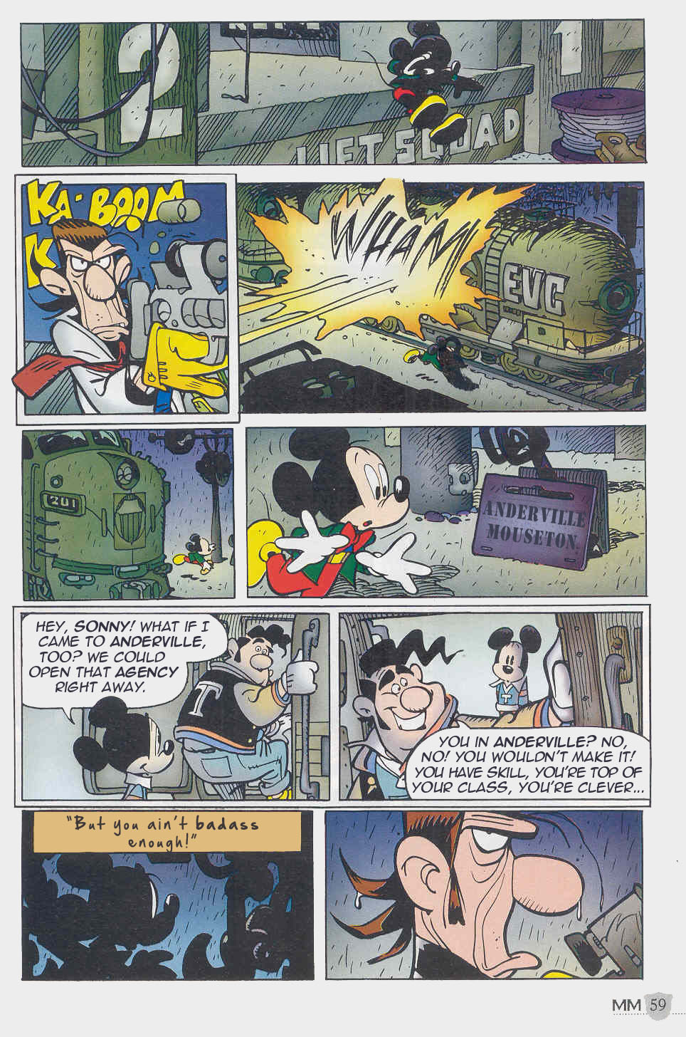 Read online Mickey Mouse Mystery Magazine comic -  Issue #0 - 59