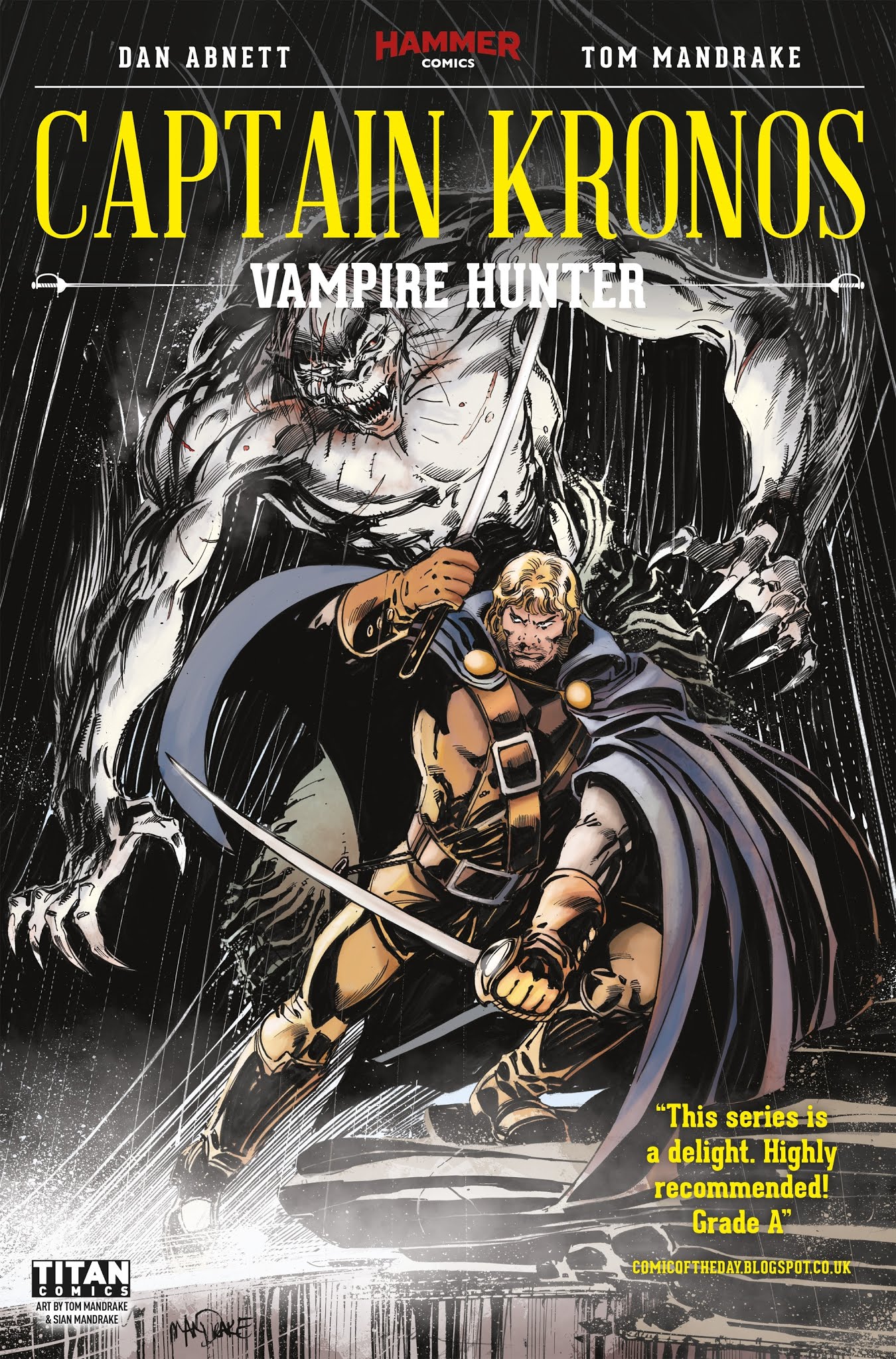 Read online Captain Kronos - Vampire Hunter comic -  Issue #3 - 1