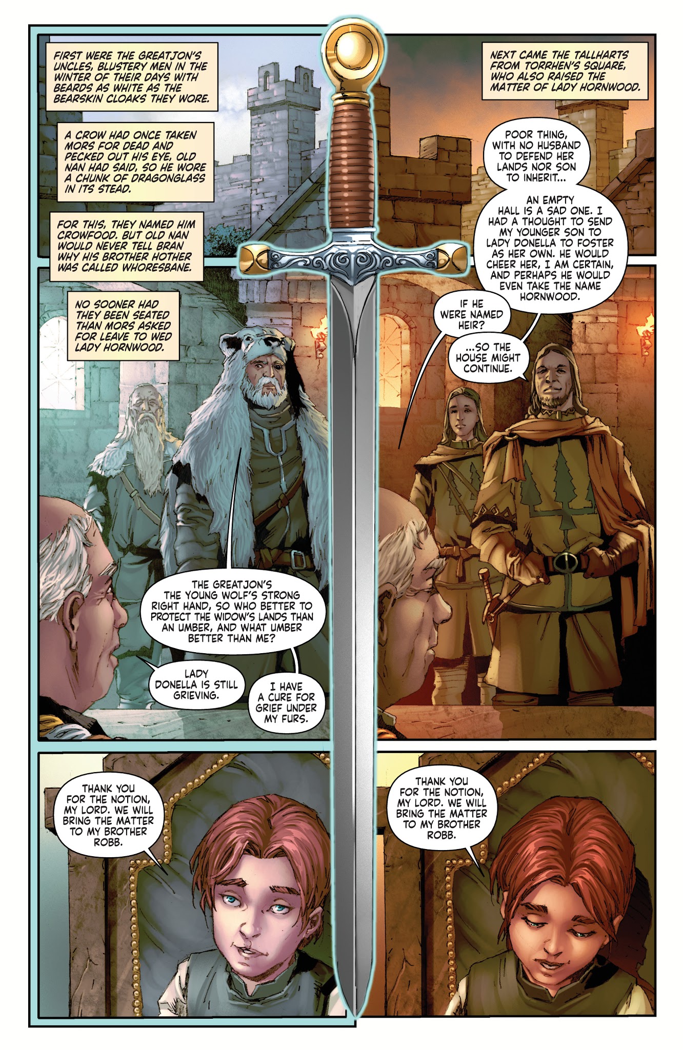 Read online A Clash of Kings comic -  Issue #9 - 11