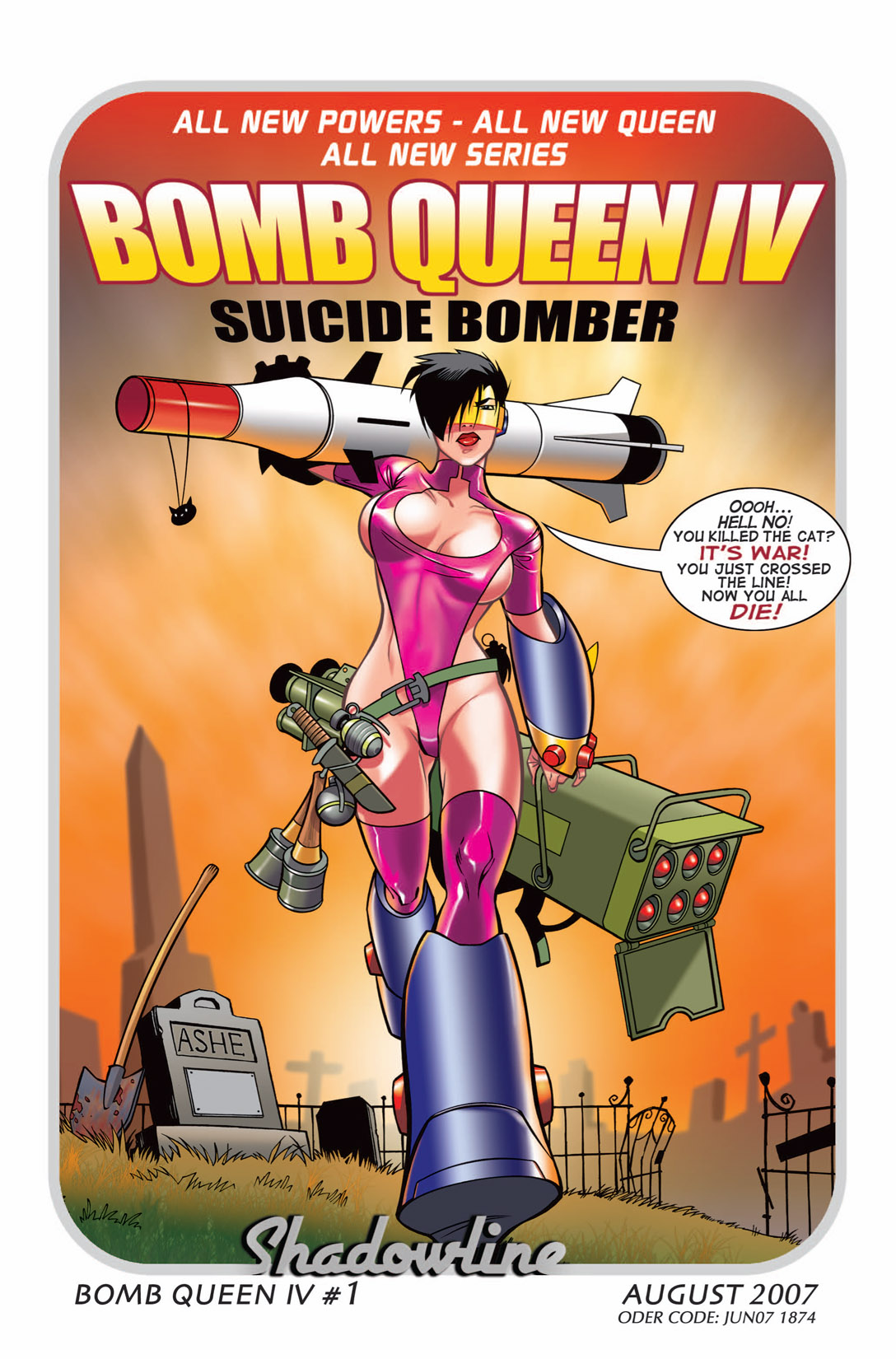 Read online Bomb Queen III: The Good, The Bad & The Lovely comic -  Issue #4 - 25