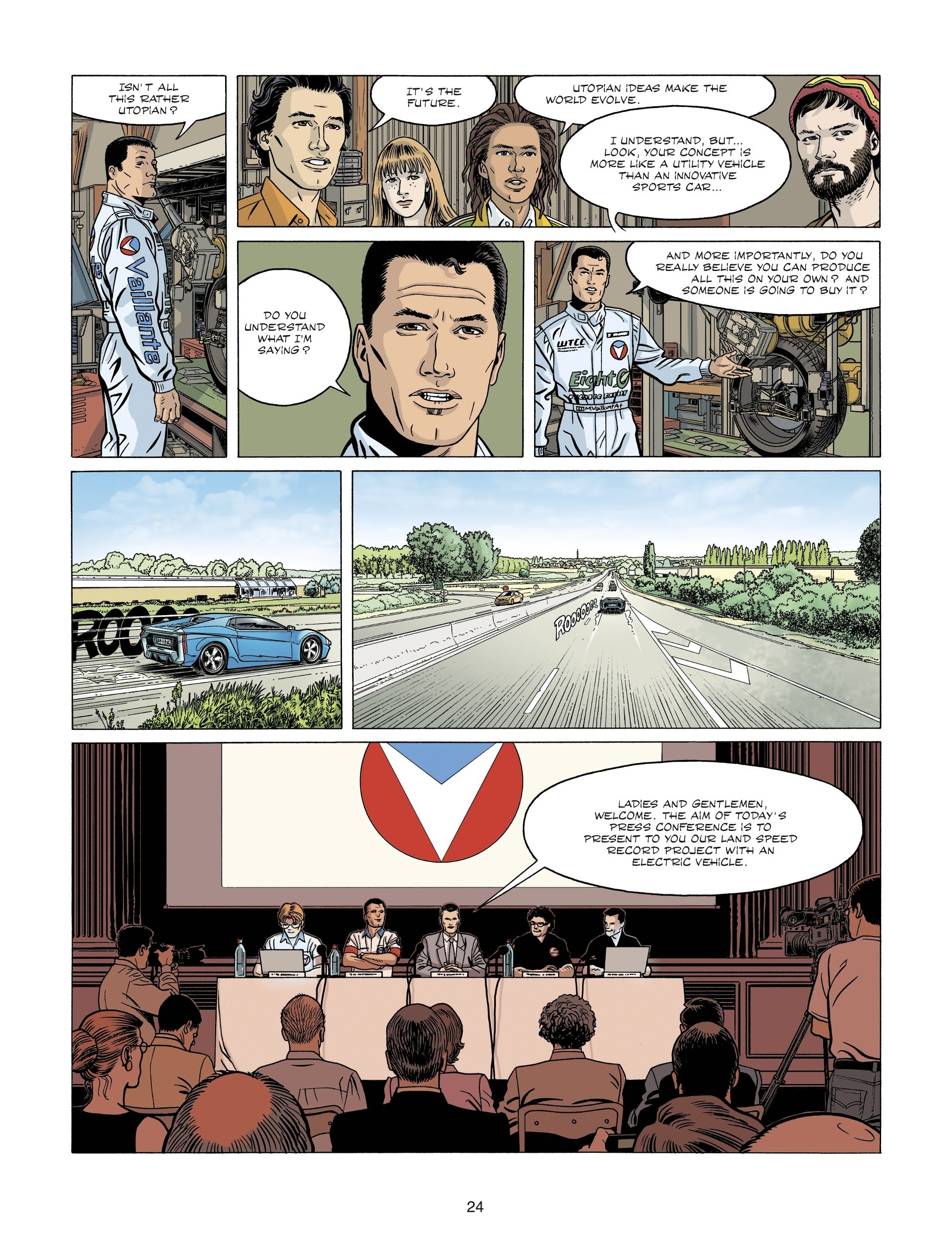 Read online Michel Vaillant comic -  Issue #2 - 24
