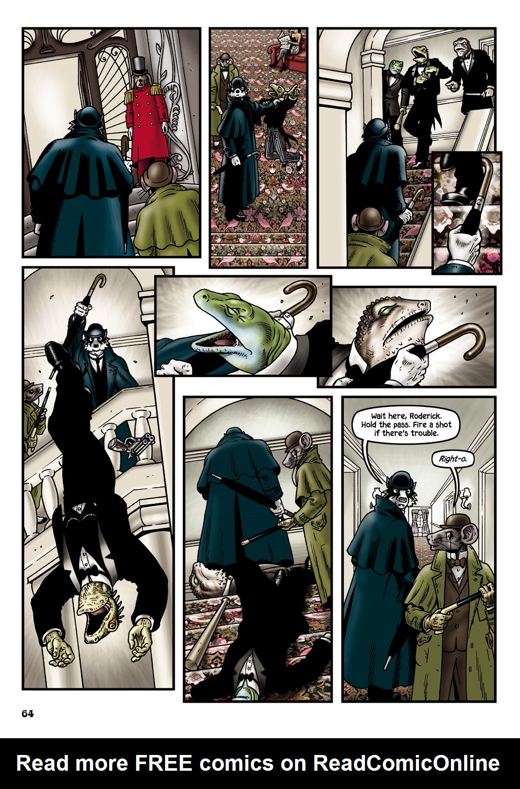 Read online Grandville Bête Noire comic -  Issue # TPB - 67