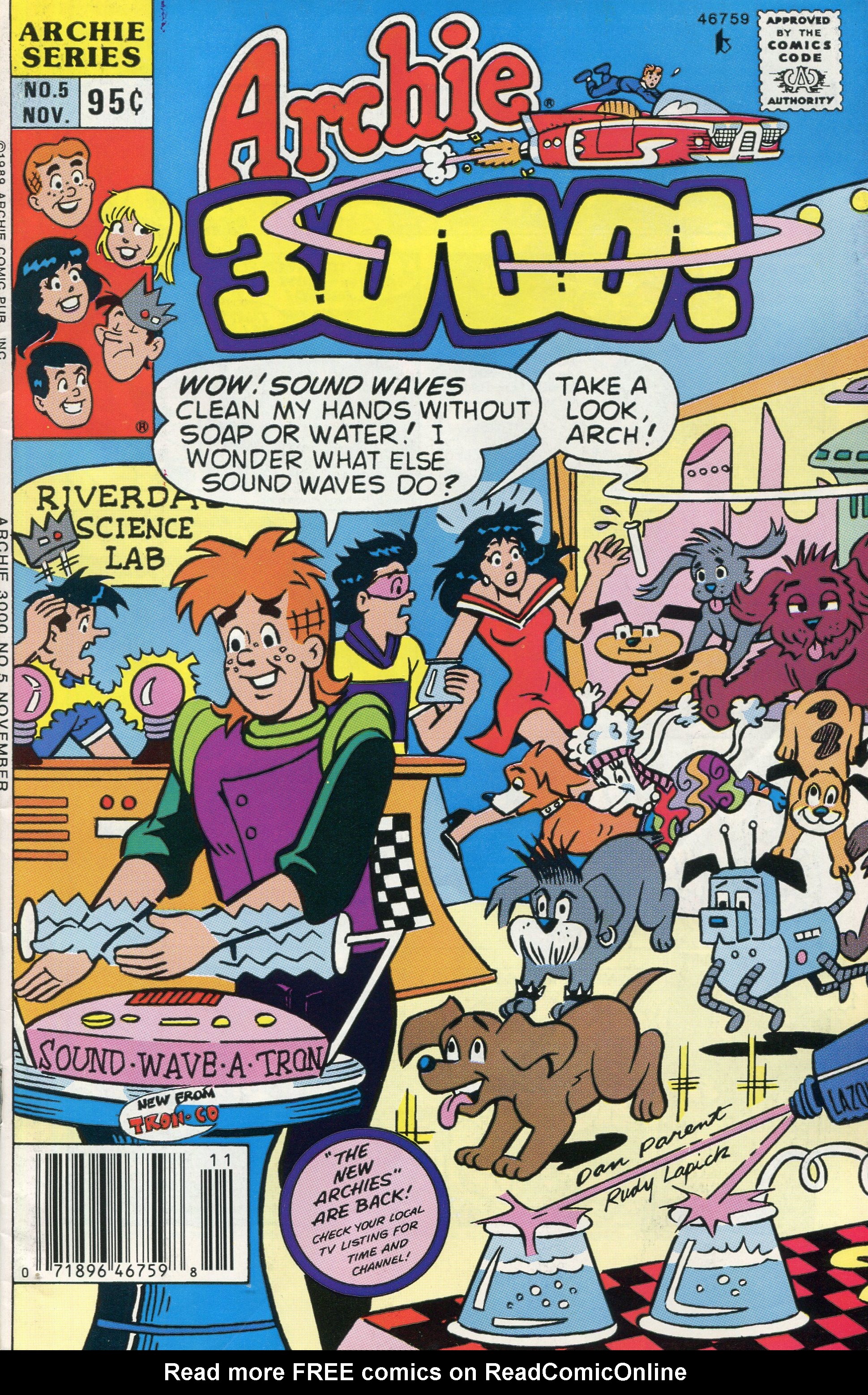 Read online Archie 3000! (1989) comic -  Issue #5 - 1