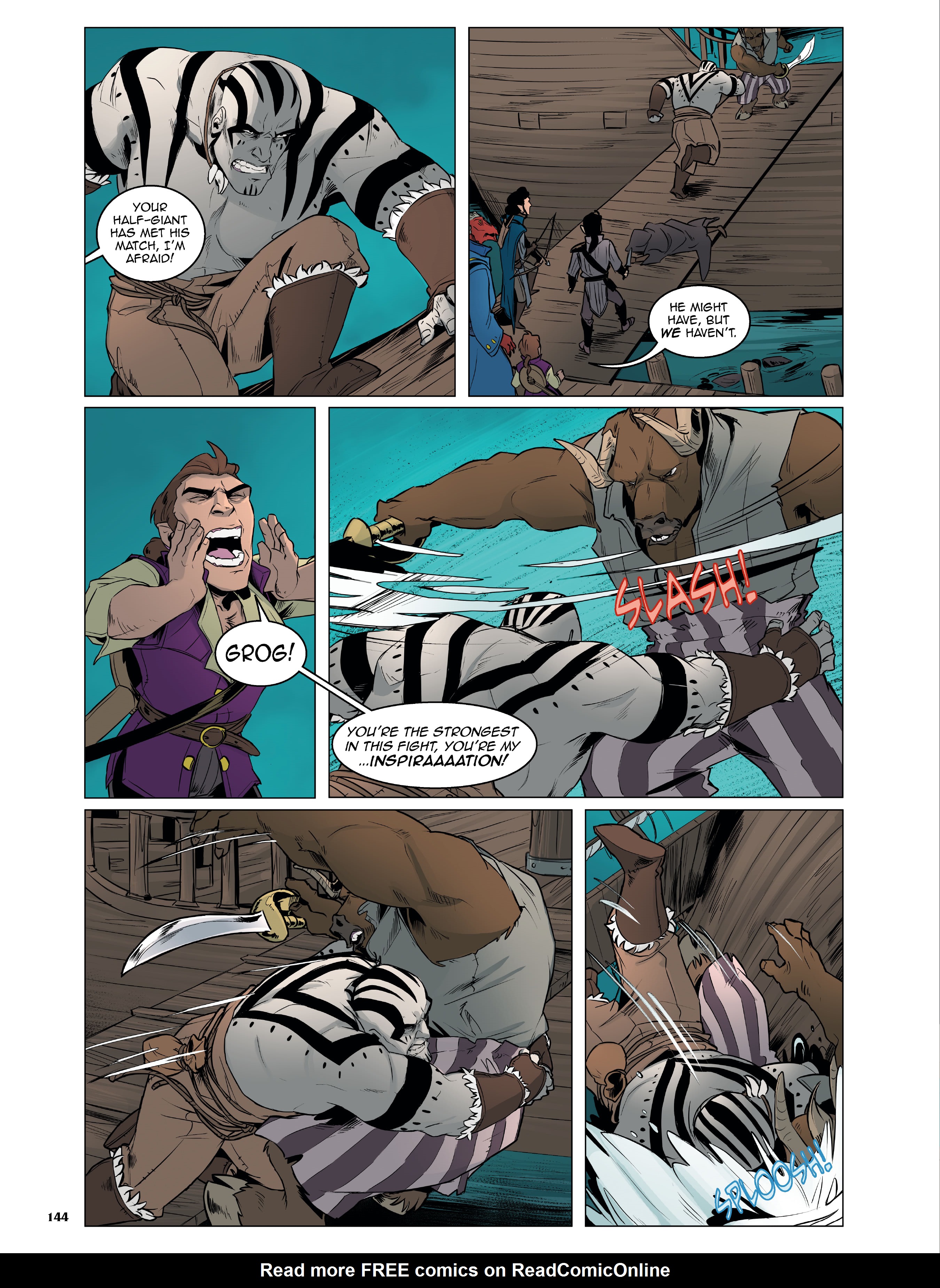 Read online Critical Role Vox Machina Origins comic -  Issue # (2019) _TPB Library Edition (Part 2) - 46
