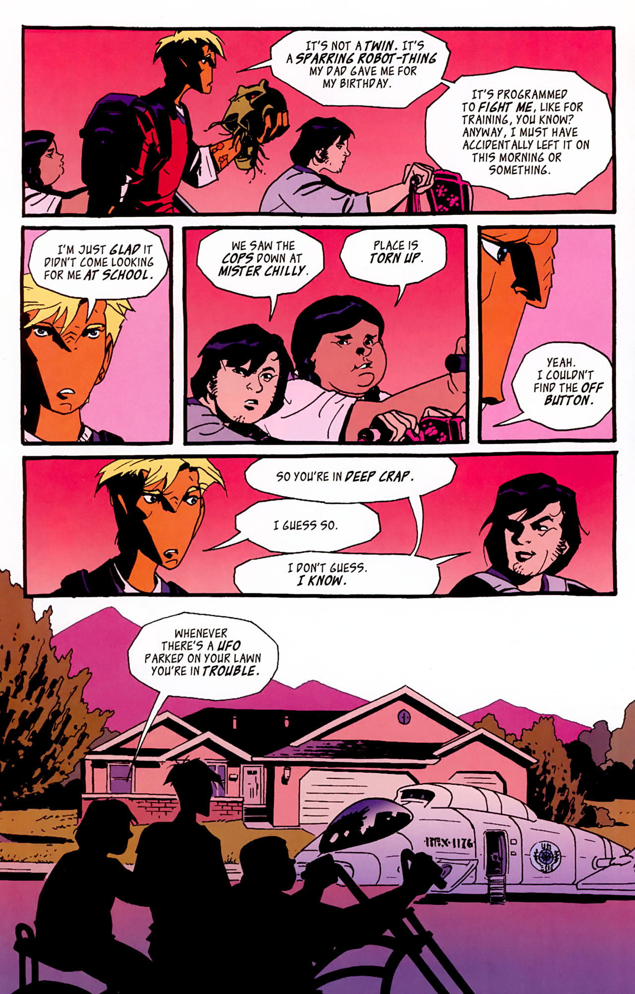 Read online FireBreather (2008) comic -  Issue #1 - 8