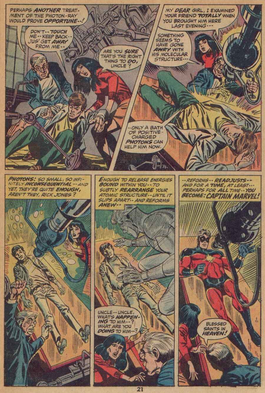 Captain Marvel (1968) Issue #22 #22 - English 16