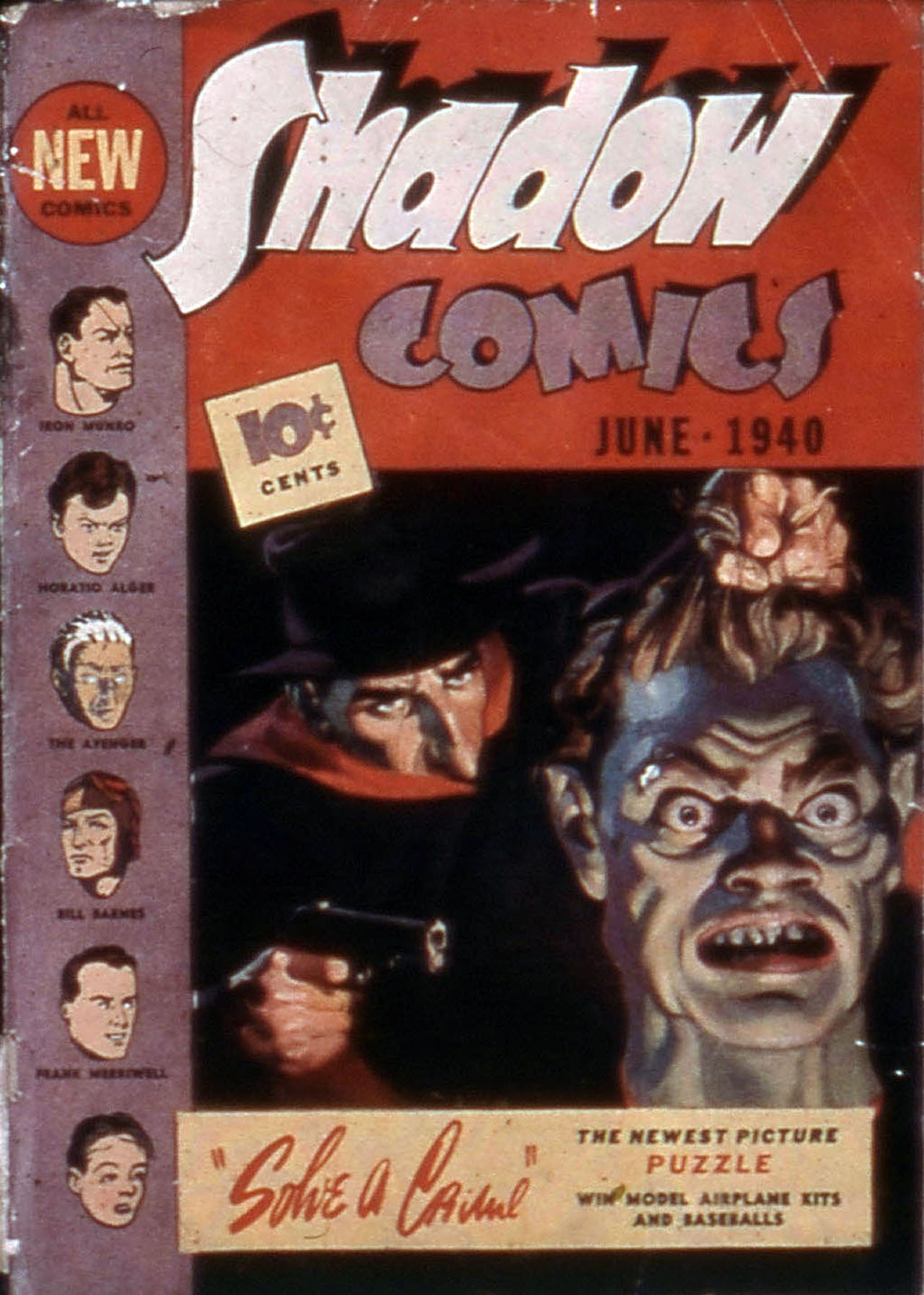 Read online Shadow Comics comic -  Issue #4 - 1