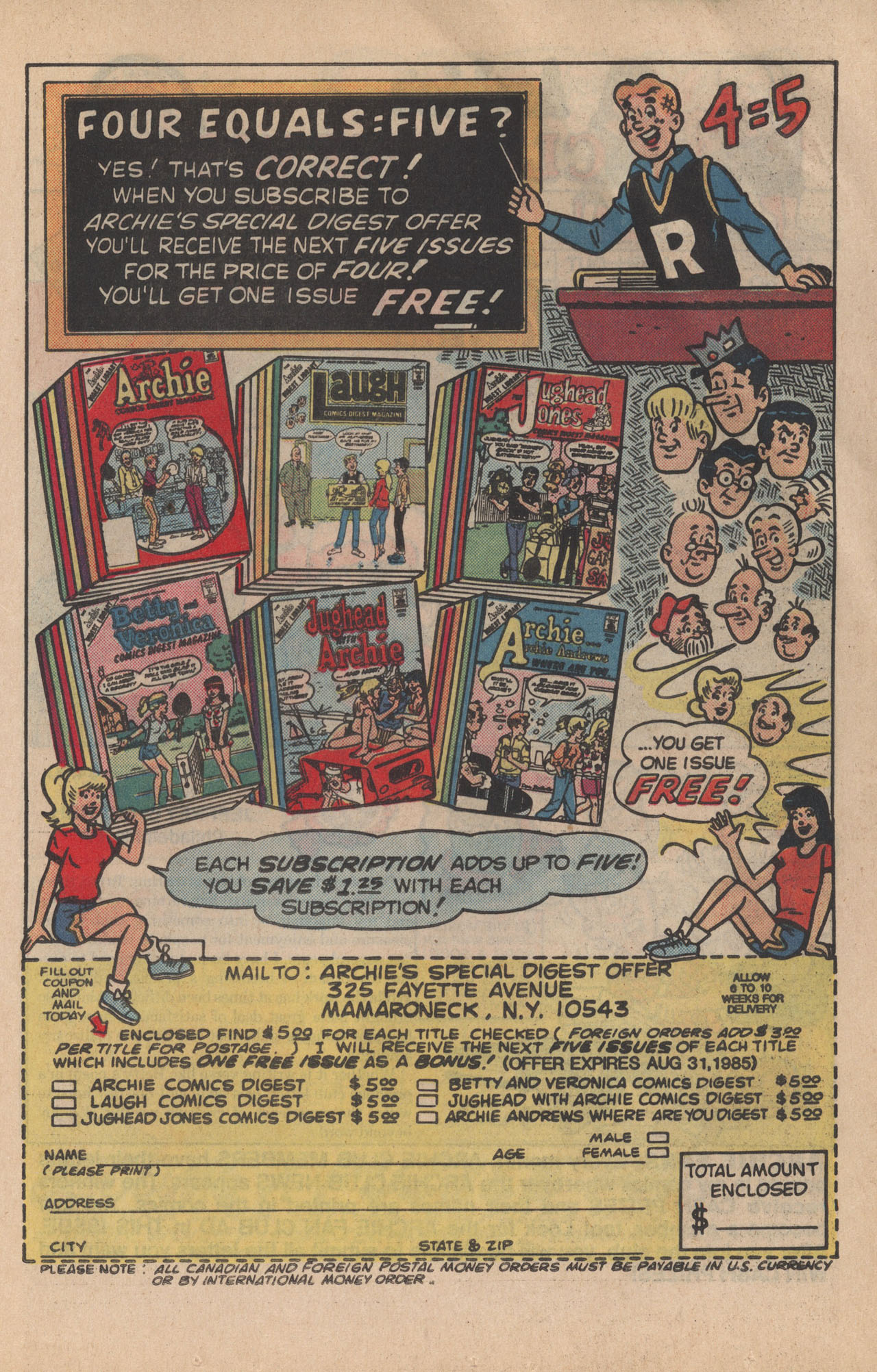 Read online Archie's TV Laugh-Out comic -  Issue #102 - 25
