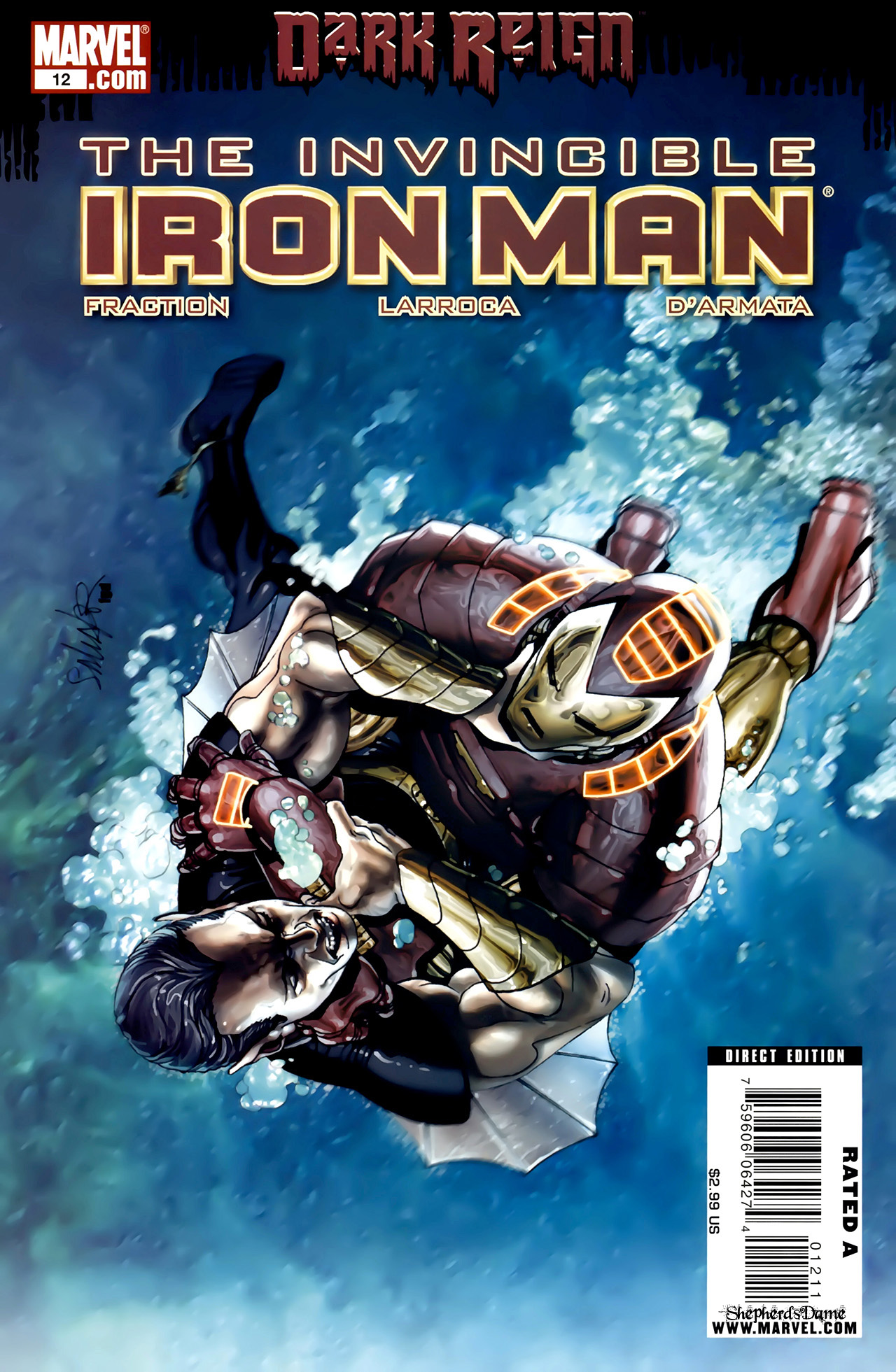 Read online The Invincible Iron Man (2008) comic -  Issue #12 - 1