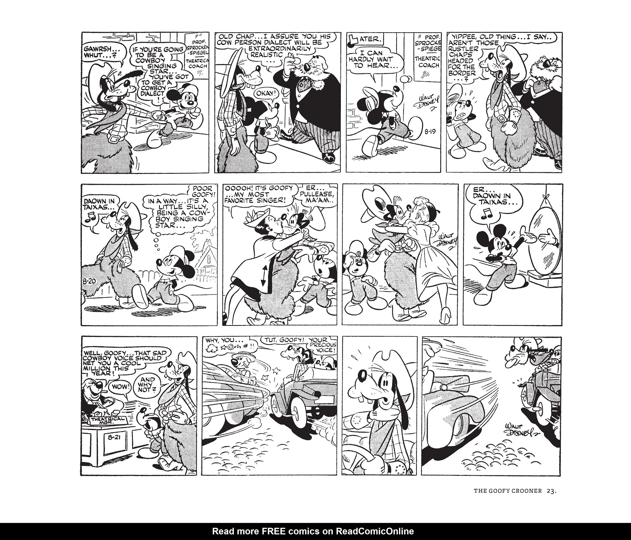 Read online Walt Disney's Mickey Mouse by Floyd Gottfredson comic -  Issue # TPB 9 (Part 1) - 23