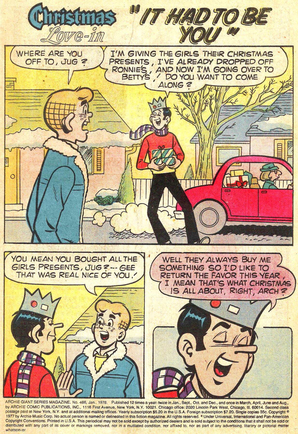 Read online Archie Giant Series Magazine comic -  Issue #466 - 3