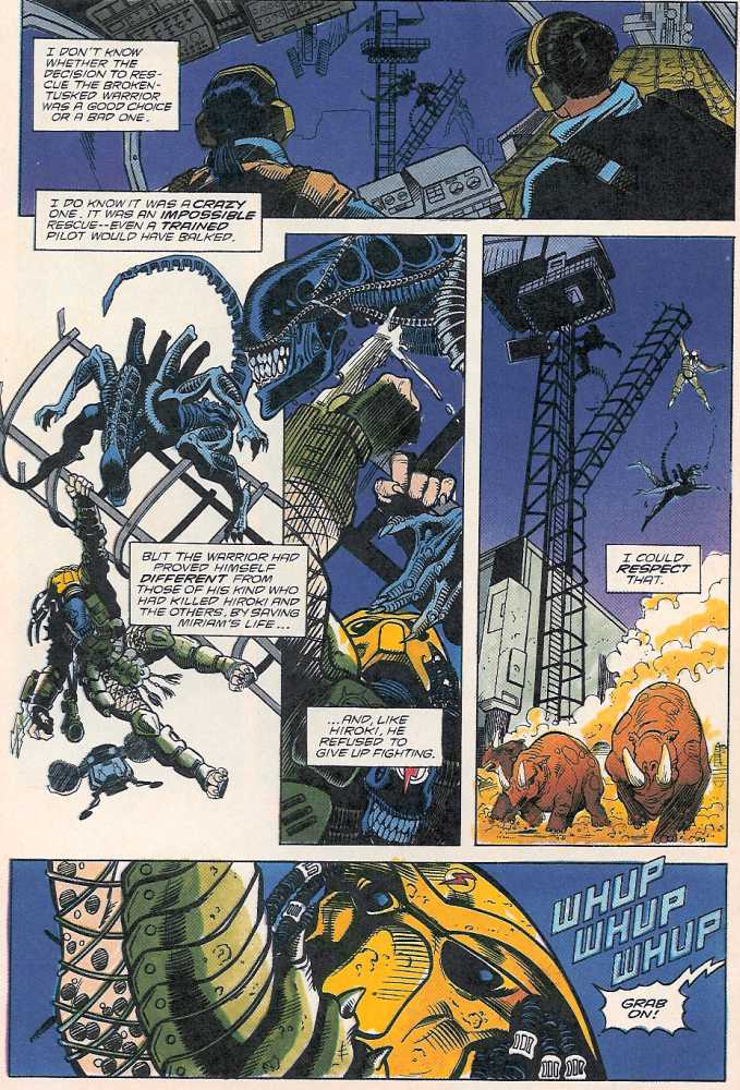 Read online Aliens vs. Predator comic -  Issue #4 - 4