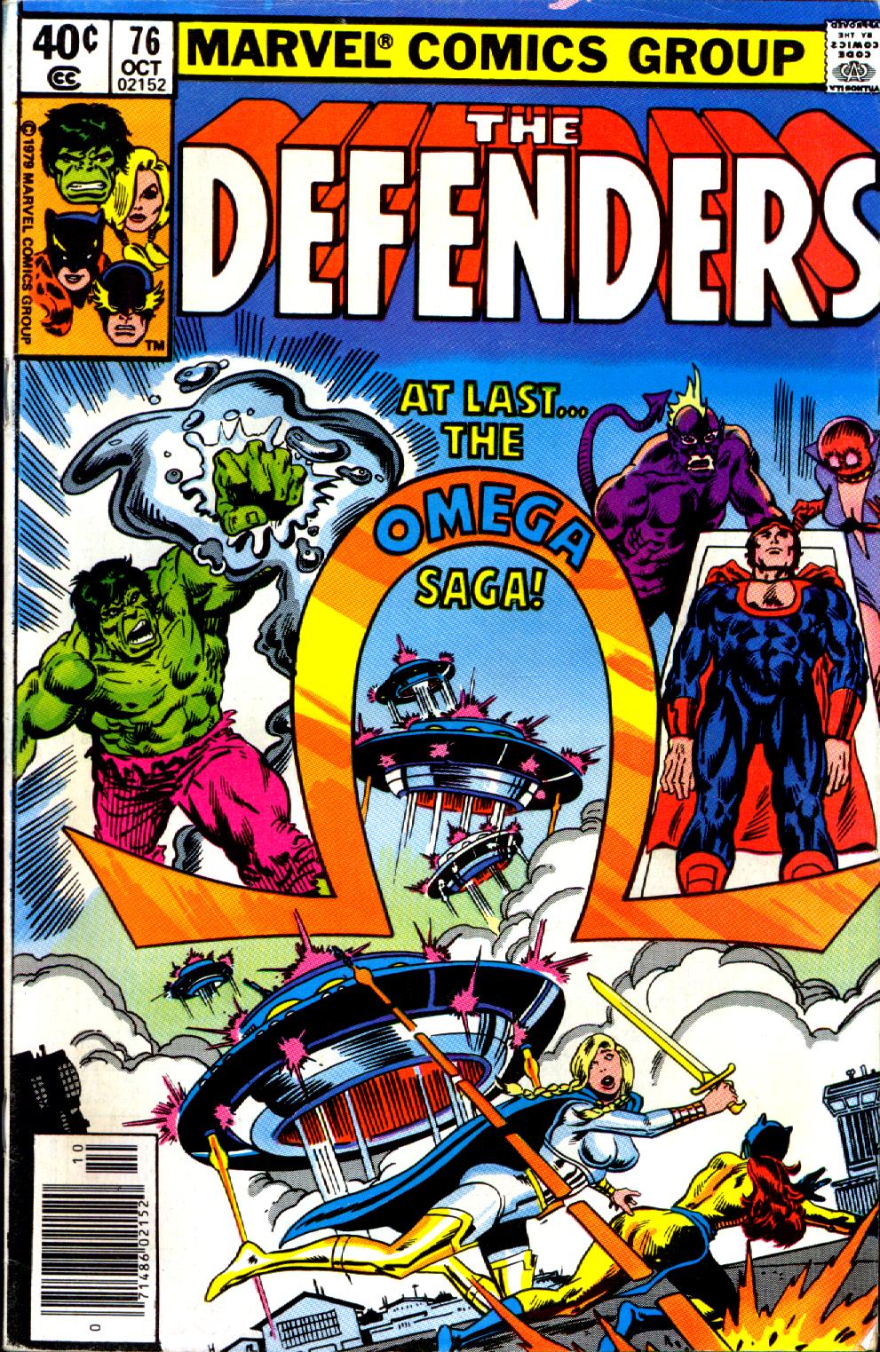 Read online The Defenders (1972) comic -  Issue #76 - 2
