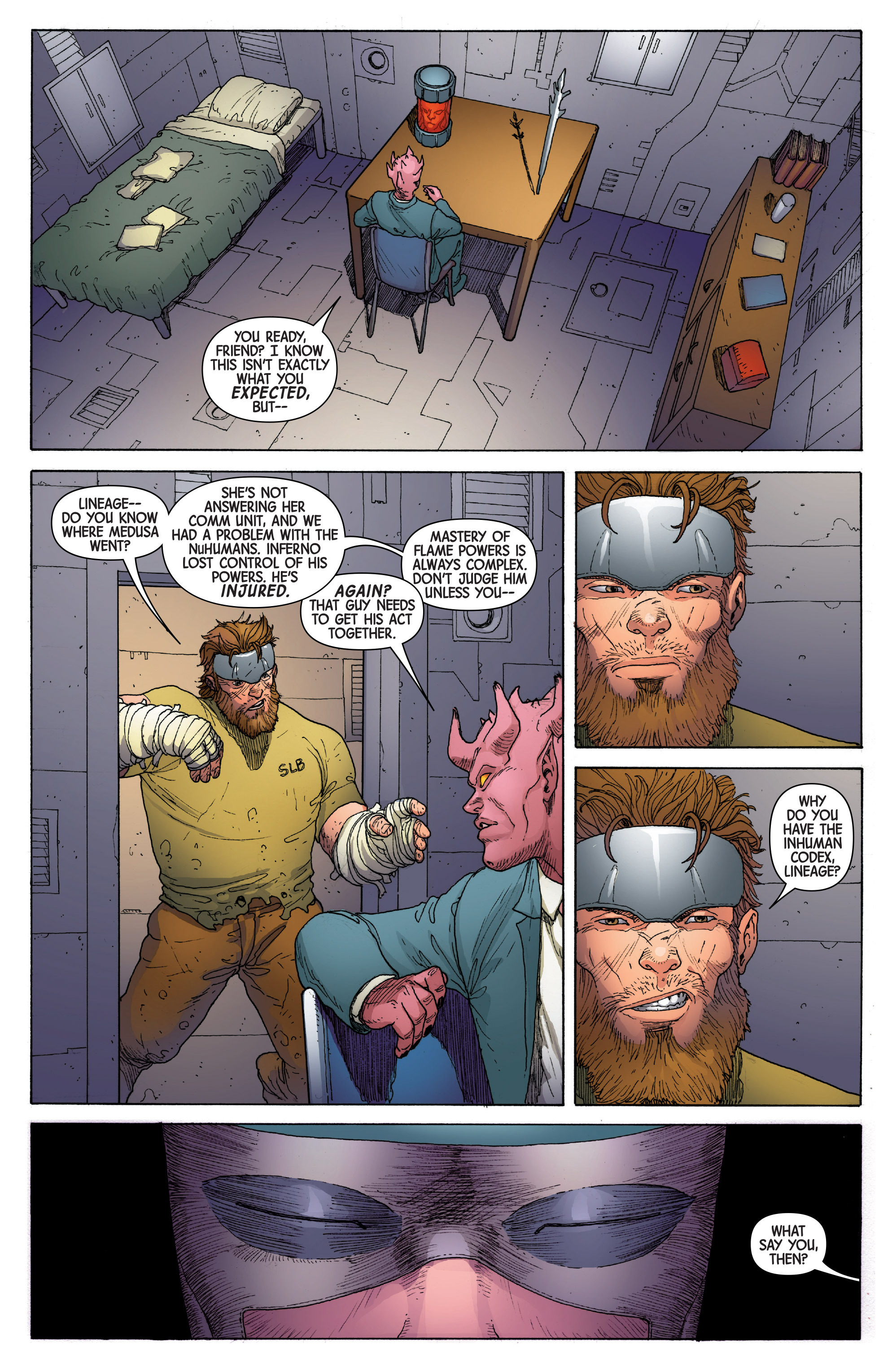 Read online Inhuman (2014) comic -  Issue #13 - 21