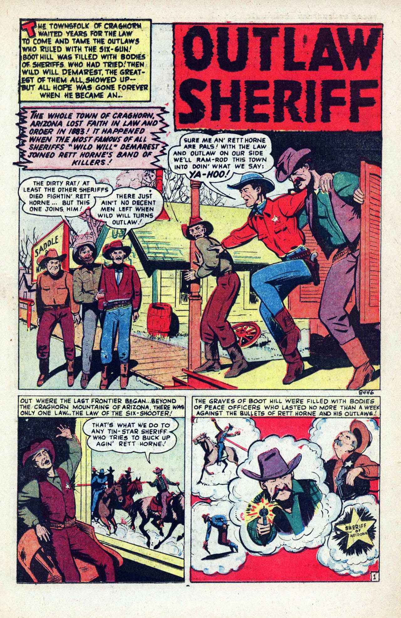 Read online Western Outlaws and Sheriffs comic -  Issue #68 - 21