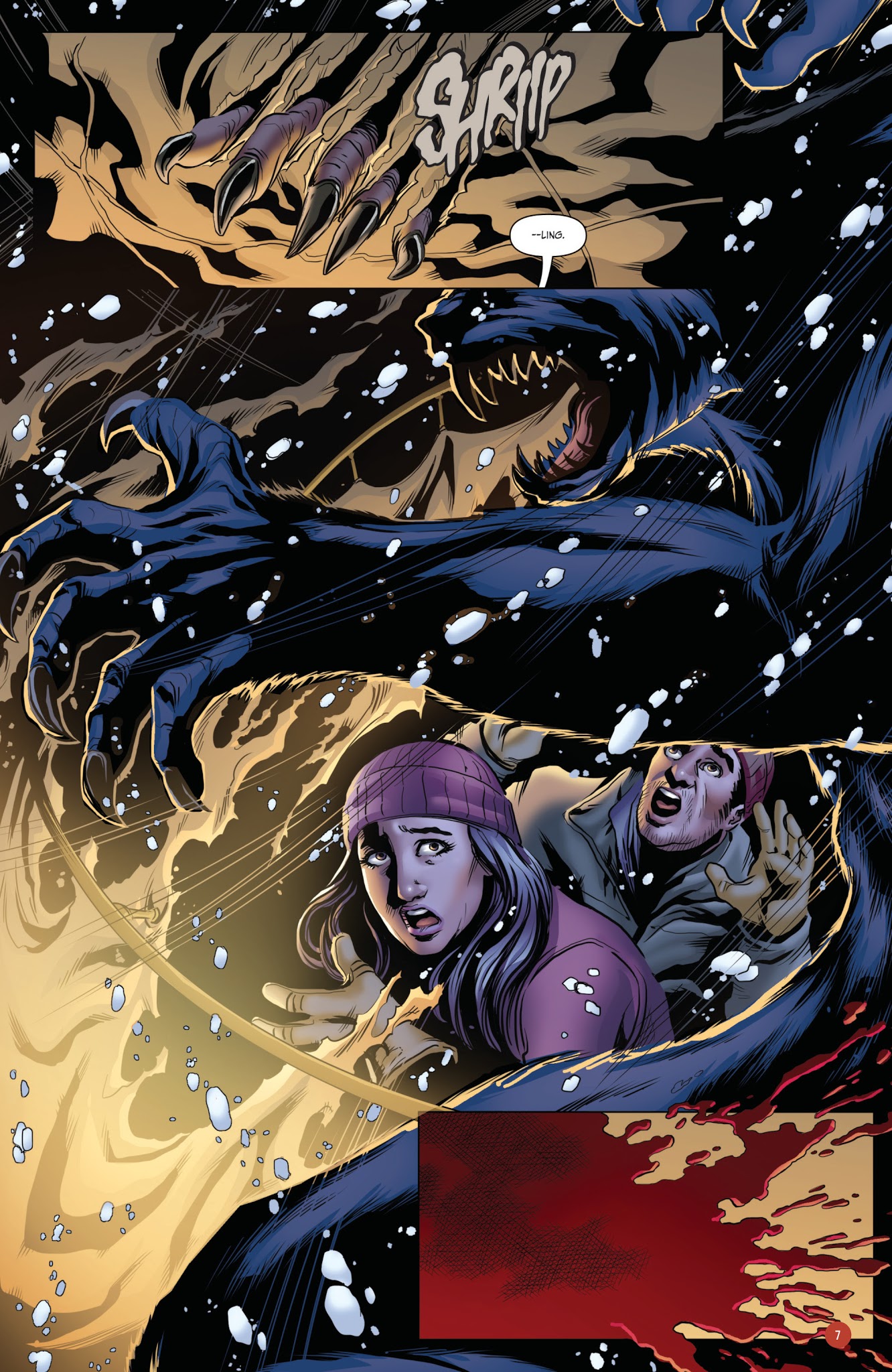 Read online Van Helsing vs. Werewolf comic -  Issue # _TPB 1 - 8