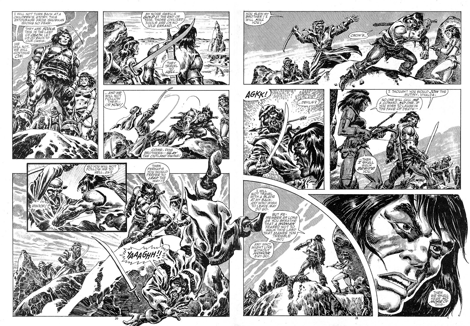 The Savage Sword Of Conan issue 183 - Page 17