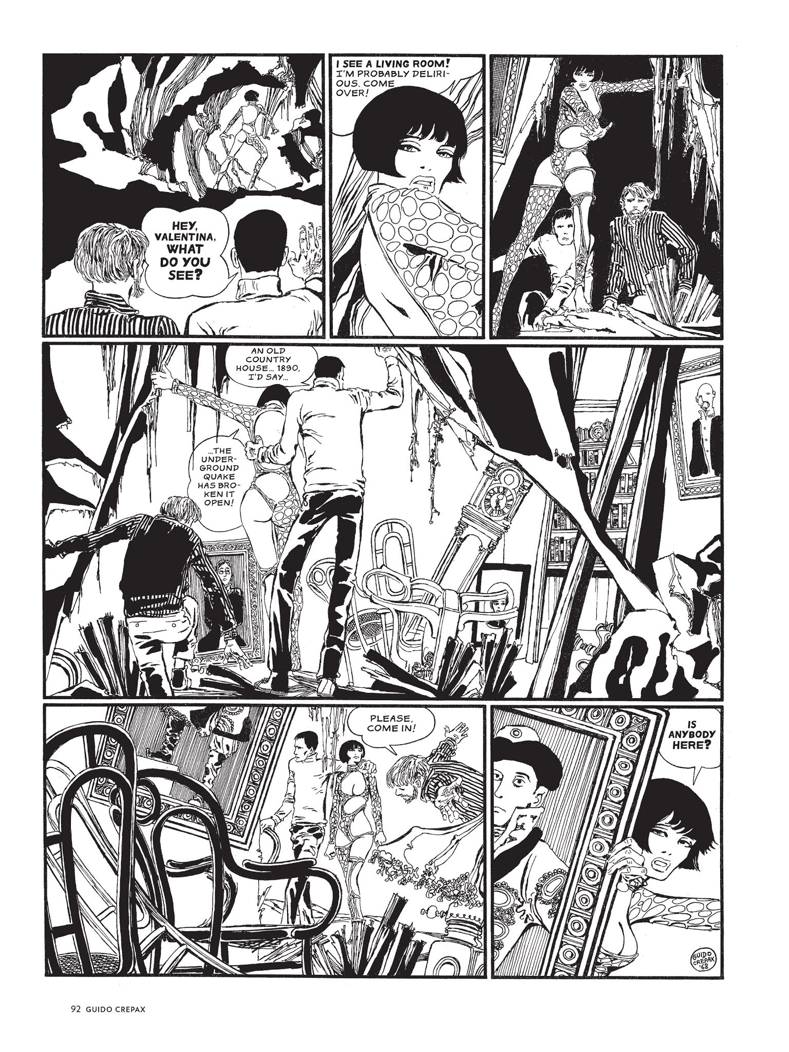 Read online The Complete Crepax comic -  Issue # TPB 1 - 86