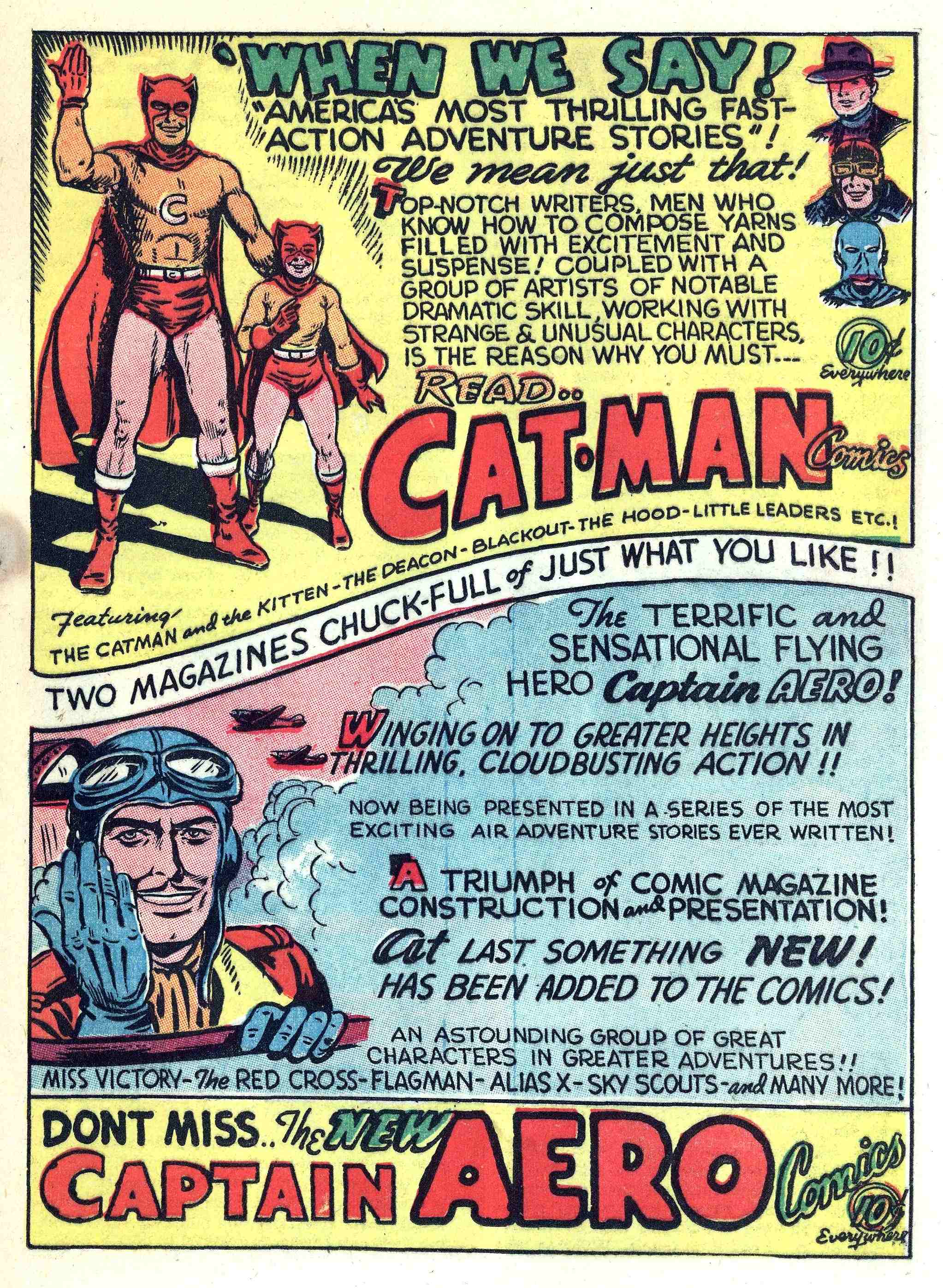 Read online Cat-Man Comics comic -  Issue #20 - 38