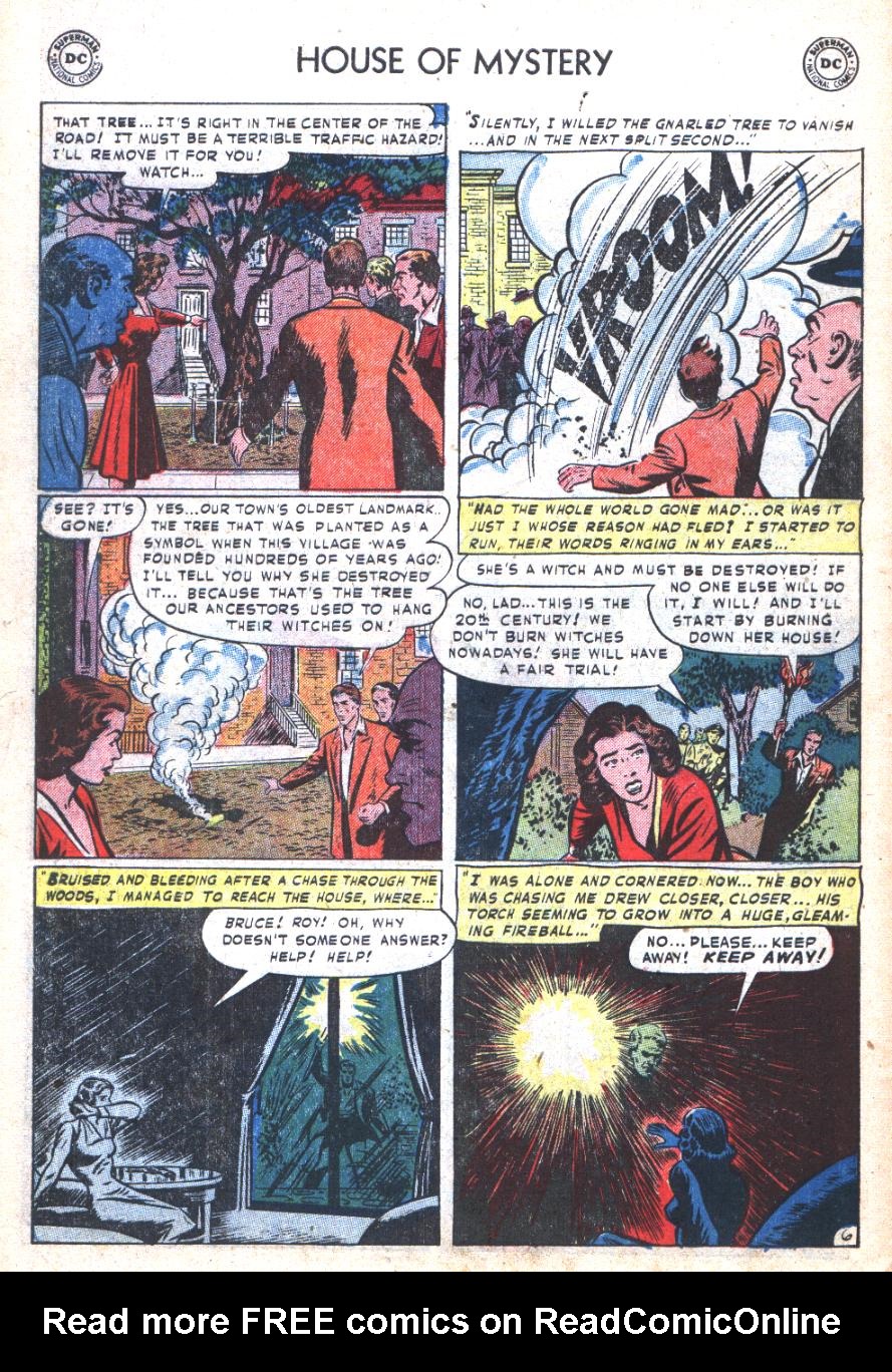 Read online House of Mystery (1951) comic -  Issue #5 - 40