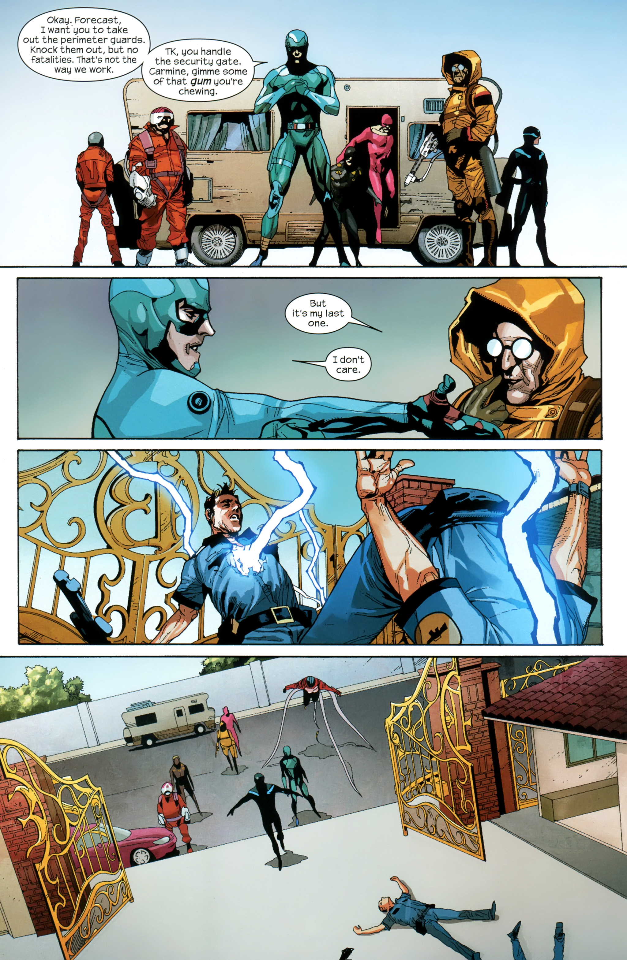 Read online Supercrooks comic -  Issue #3 - 22