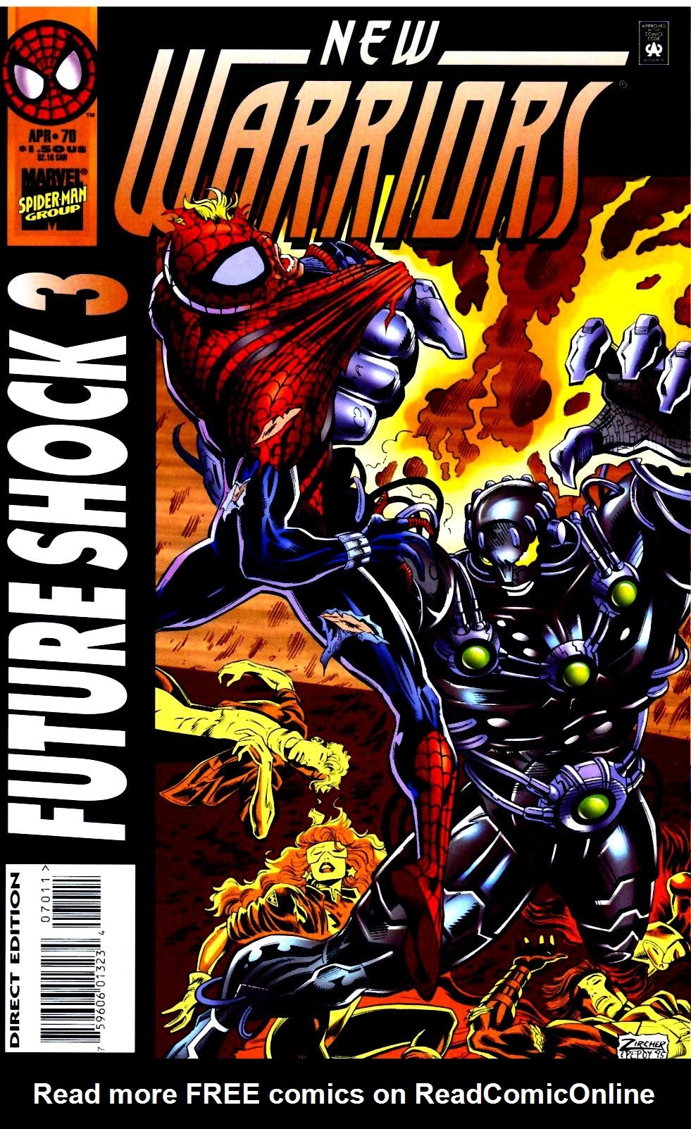 Read online The New Warriors comic -  Issue #70 - 1