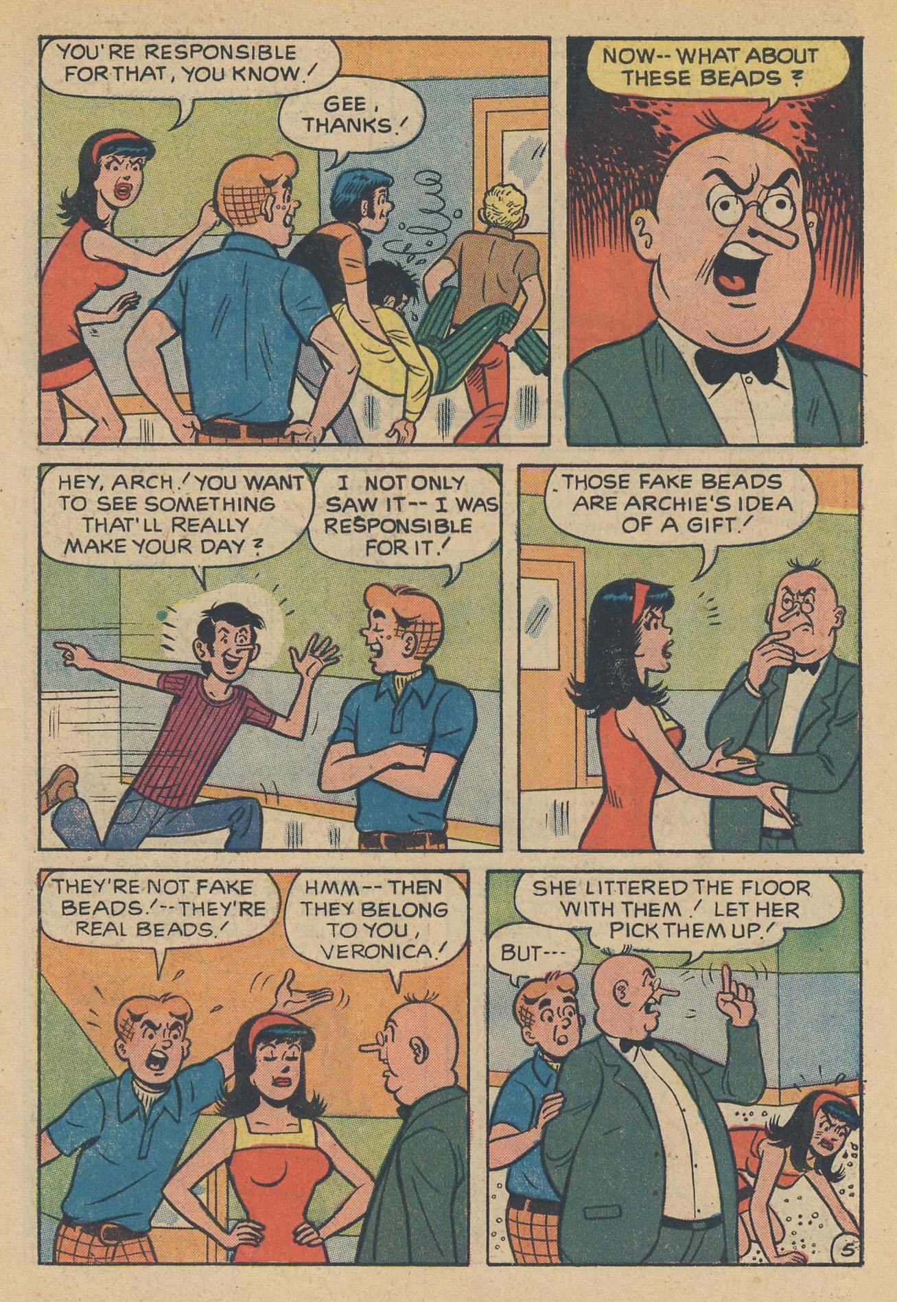 Read online Archie's TV Laugh-Out comic -  Issue #17 - 7