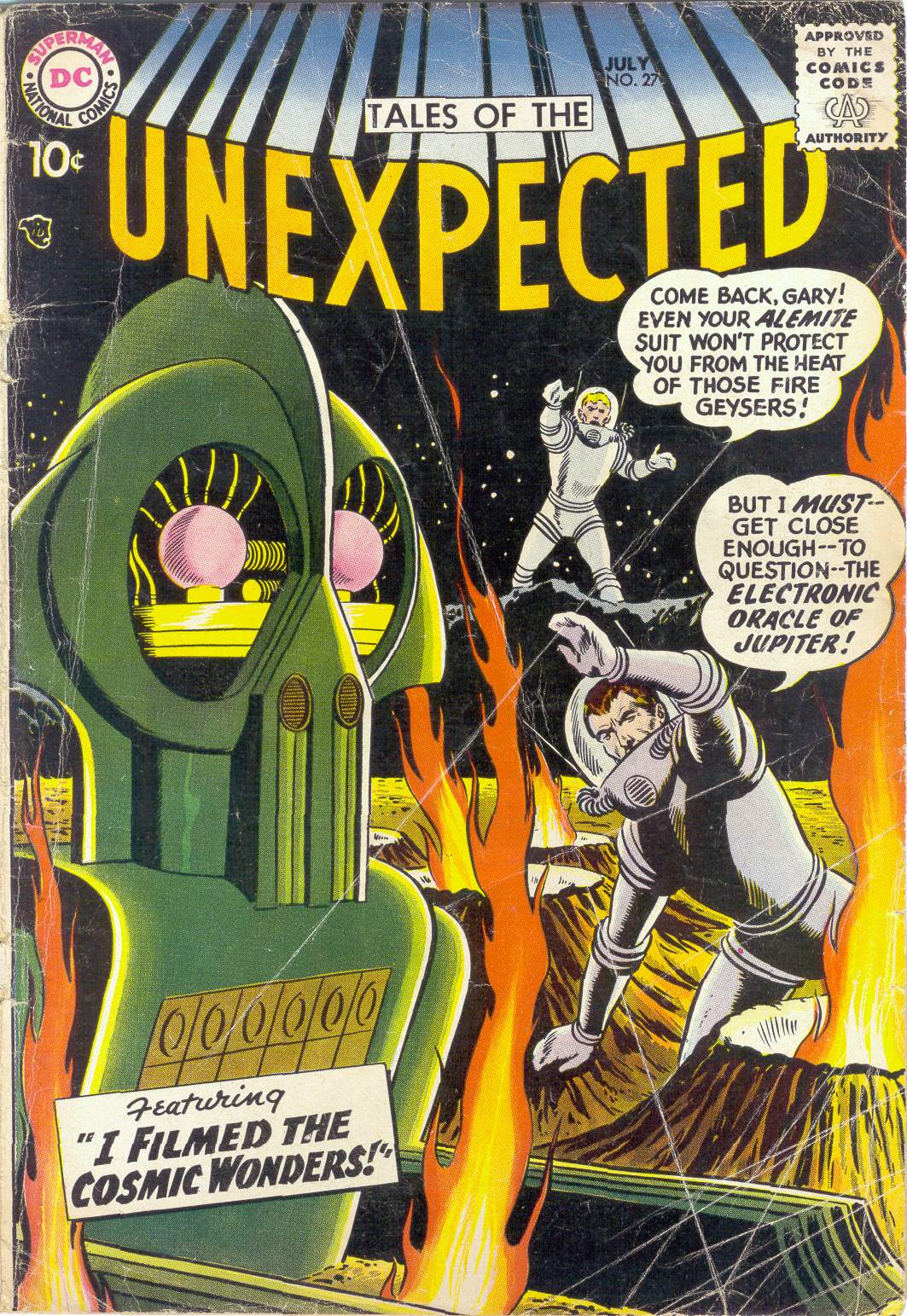 Read online Tales of the Unexpected comic -  Issue #27 - 1