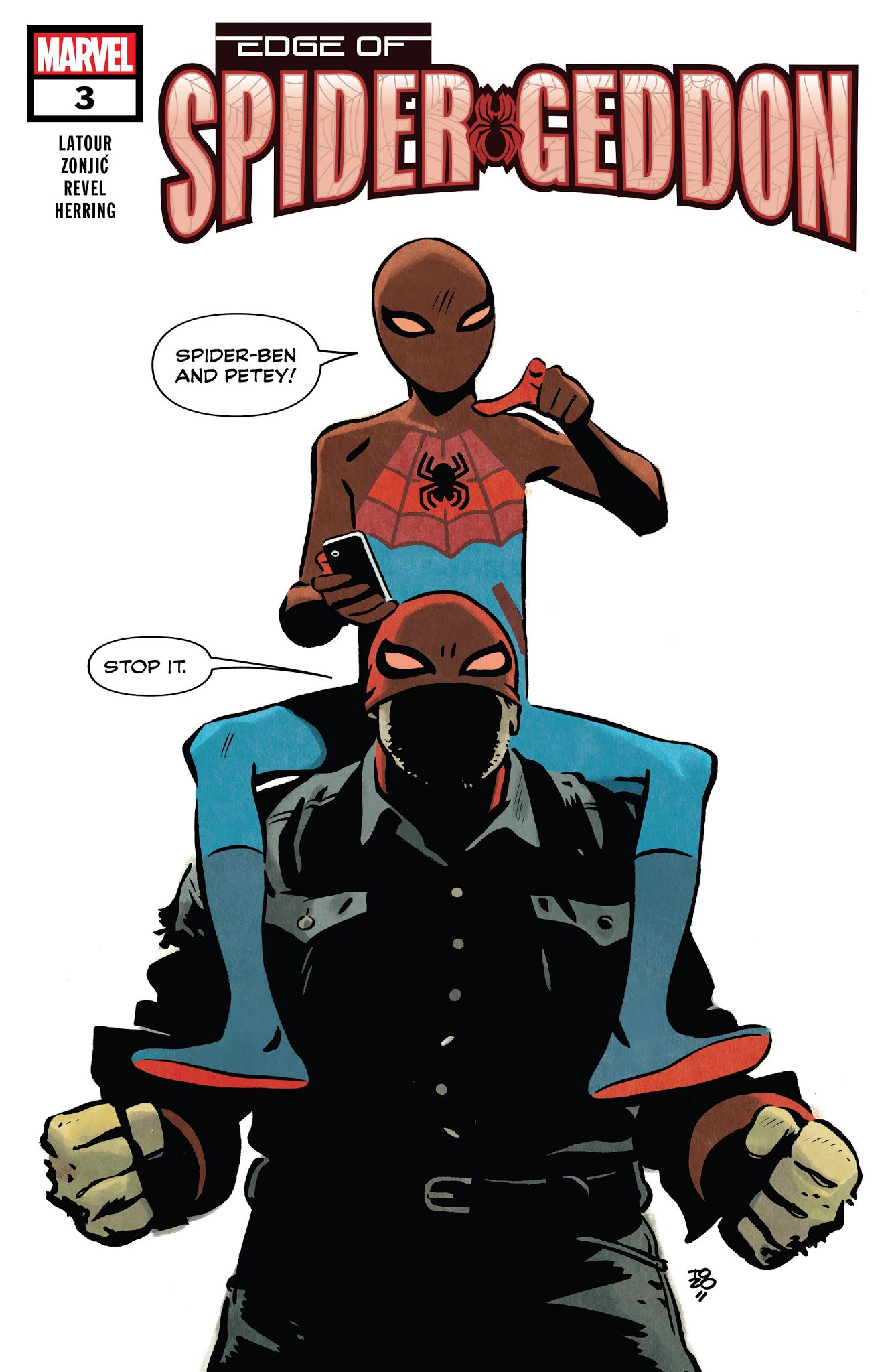 Read online Edge of Spider-Geddon comic -  Issue #3 - 1