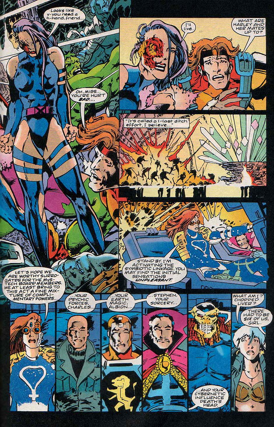 Read online Mys-Tech Wars comic -  Issue #4 - 13