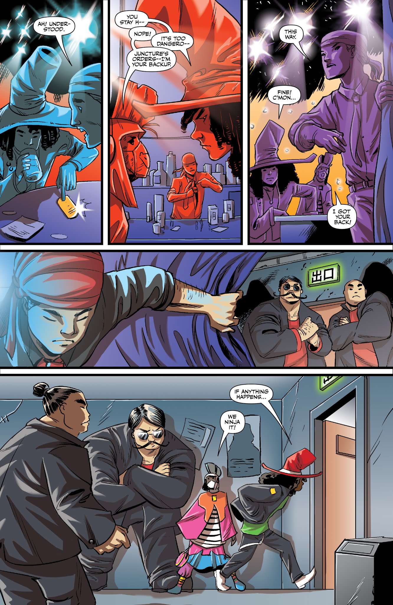 Read online Black: Widows and Orphans comic -  Issue #1 - 18