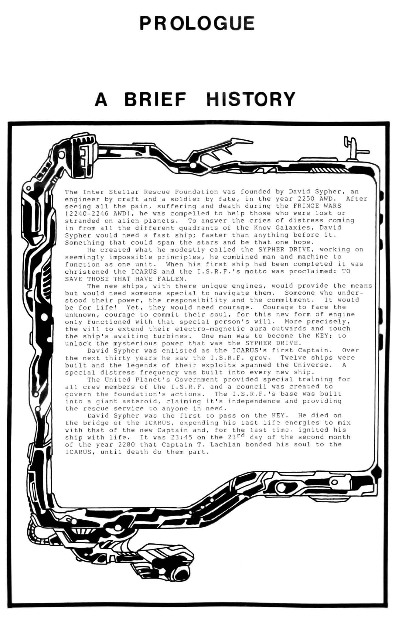 Read online Icarus comic -  Issue #1 - 3