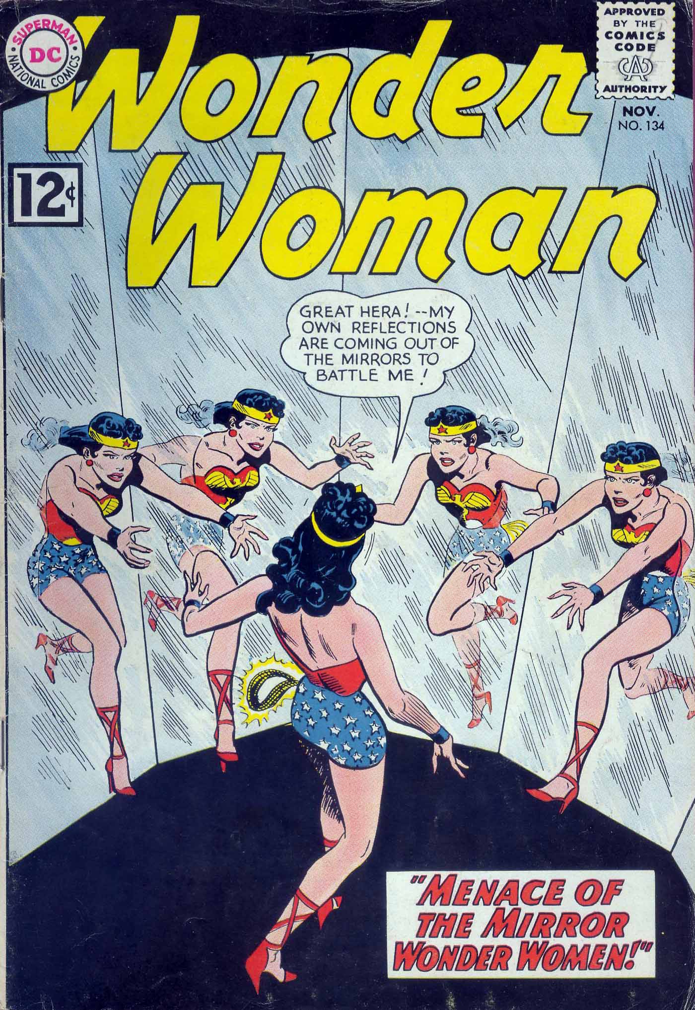 Read online Wonder Woman (1942) comic -  Issue #134 - 1