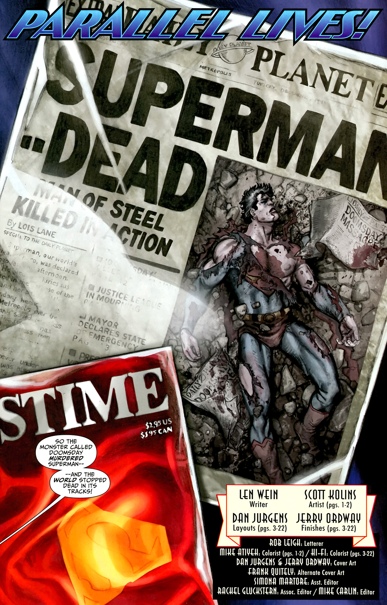 Read online DC Universe: Legacies comic -  Issue #8 - 2