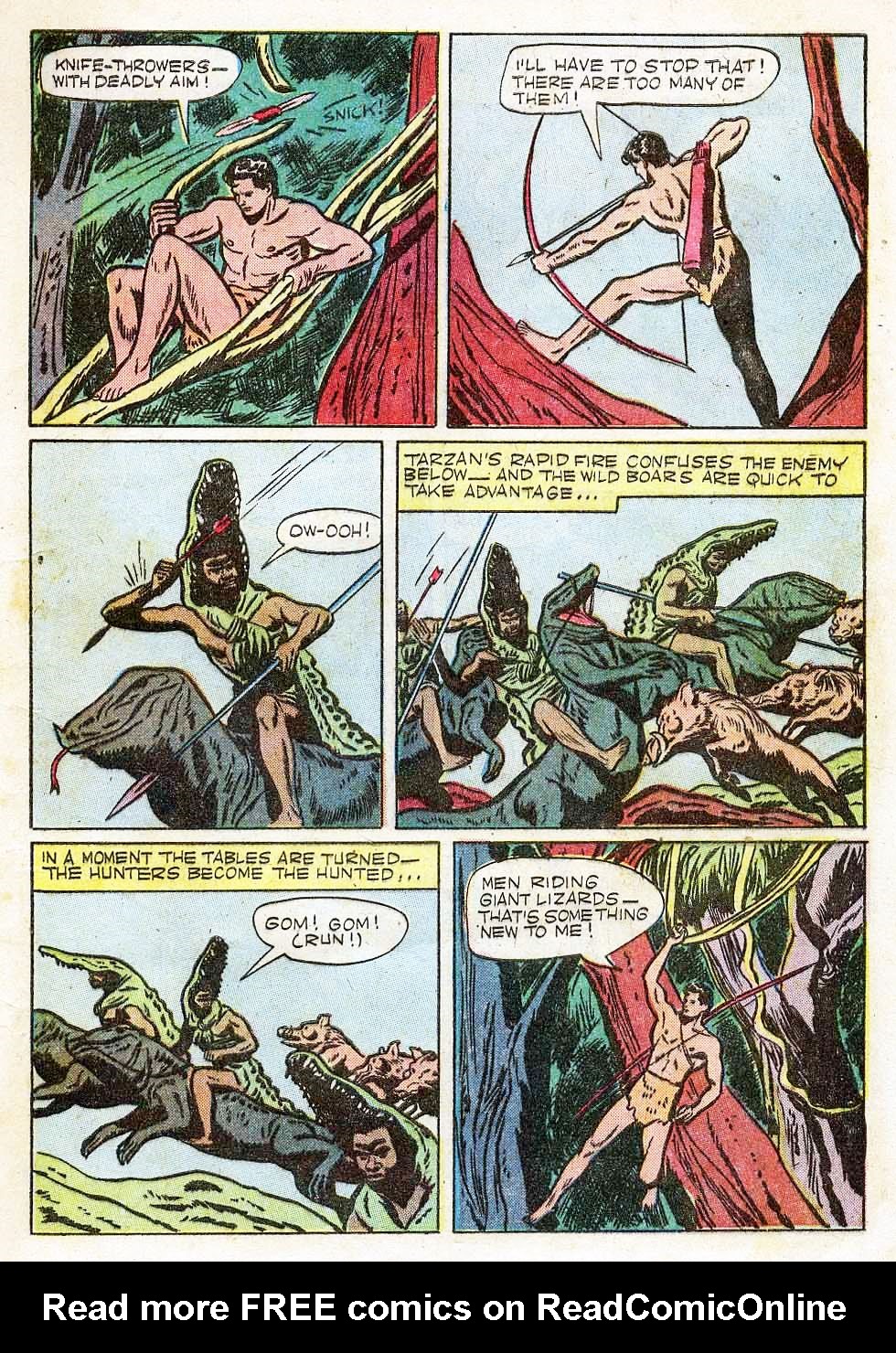 Read online Tarzan (1948) comic -  Issue #20 - 5