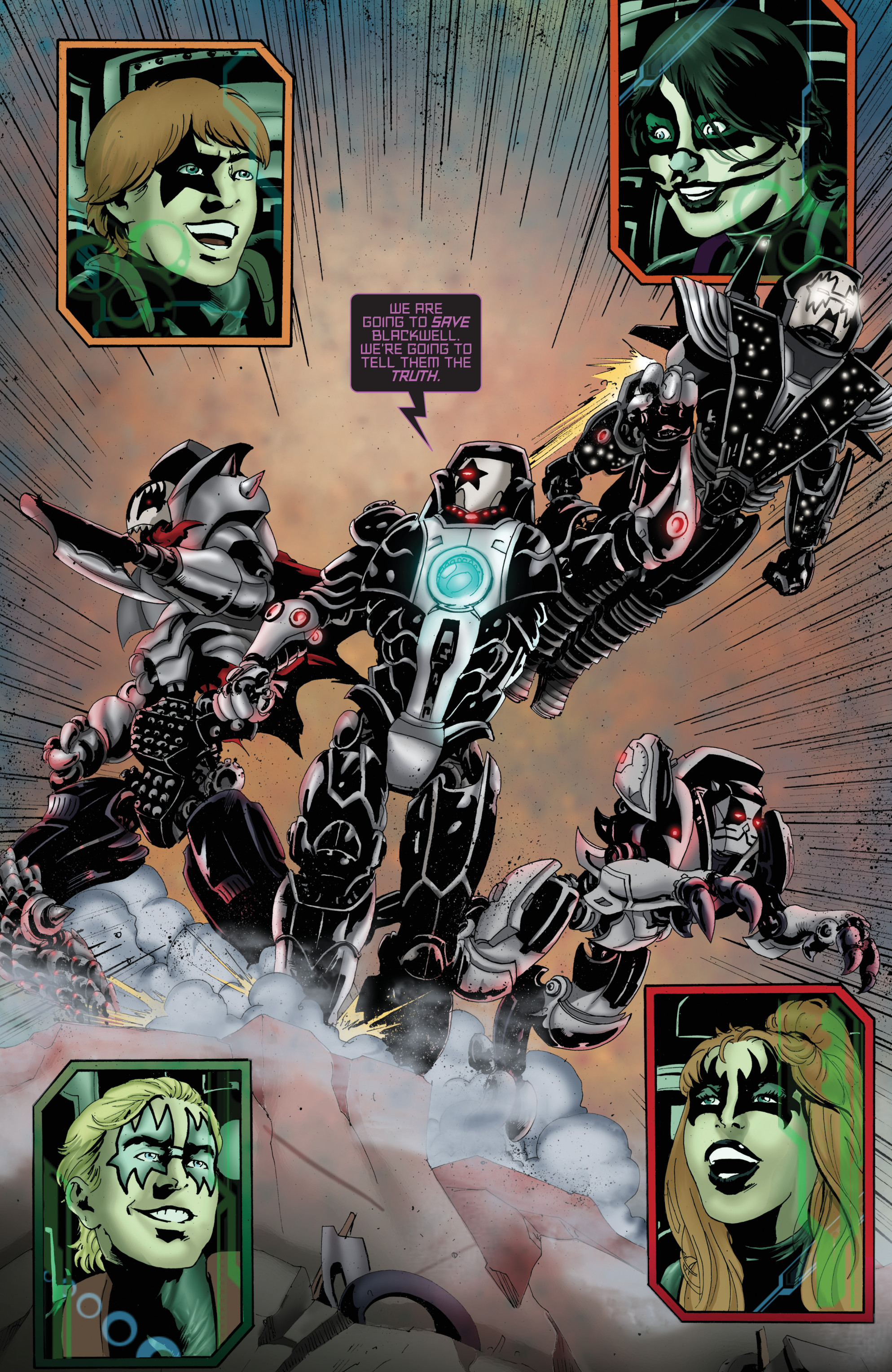 Read online KISS comic -  Issue #4 - 15