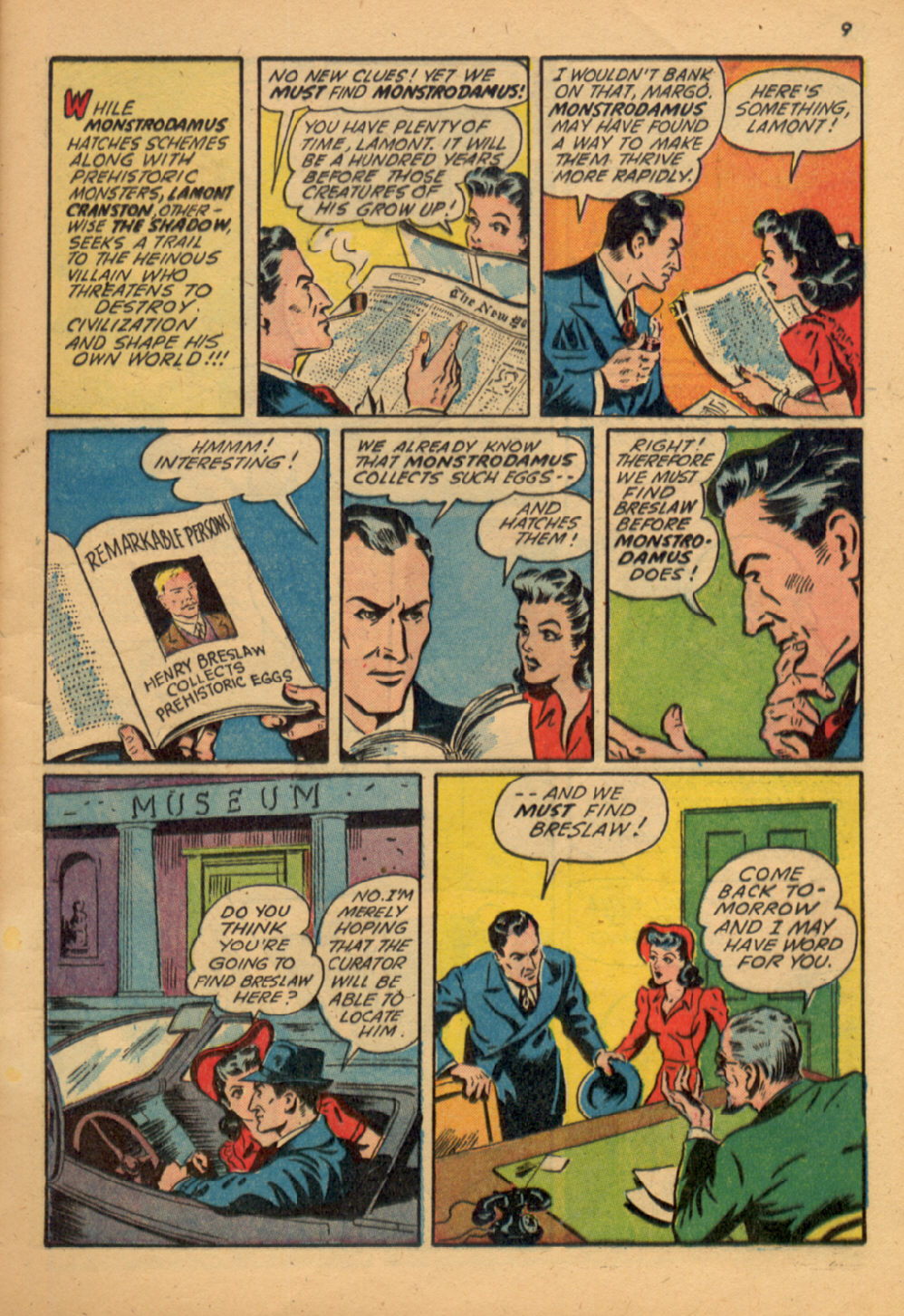 Read online Shadow Comics comic -  Issue #31 - 9