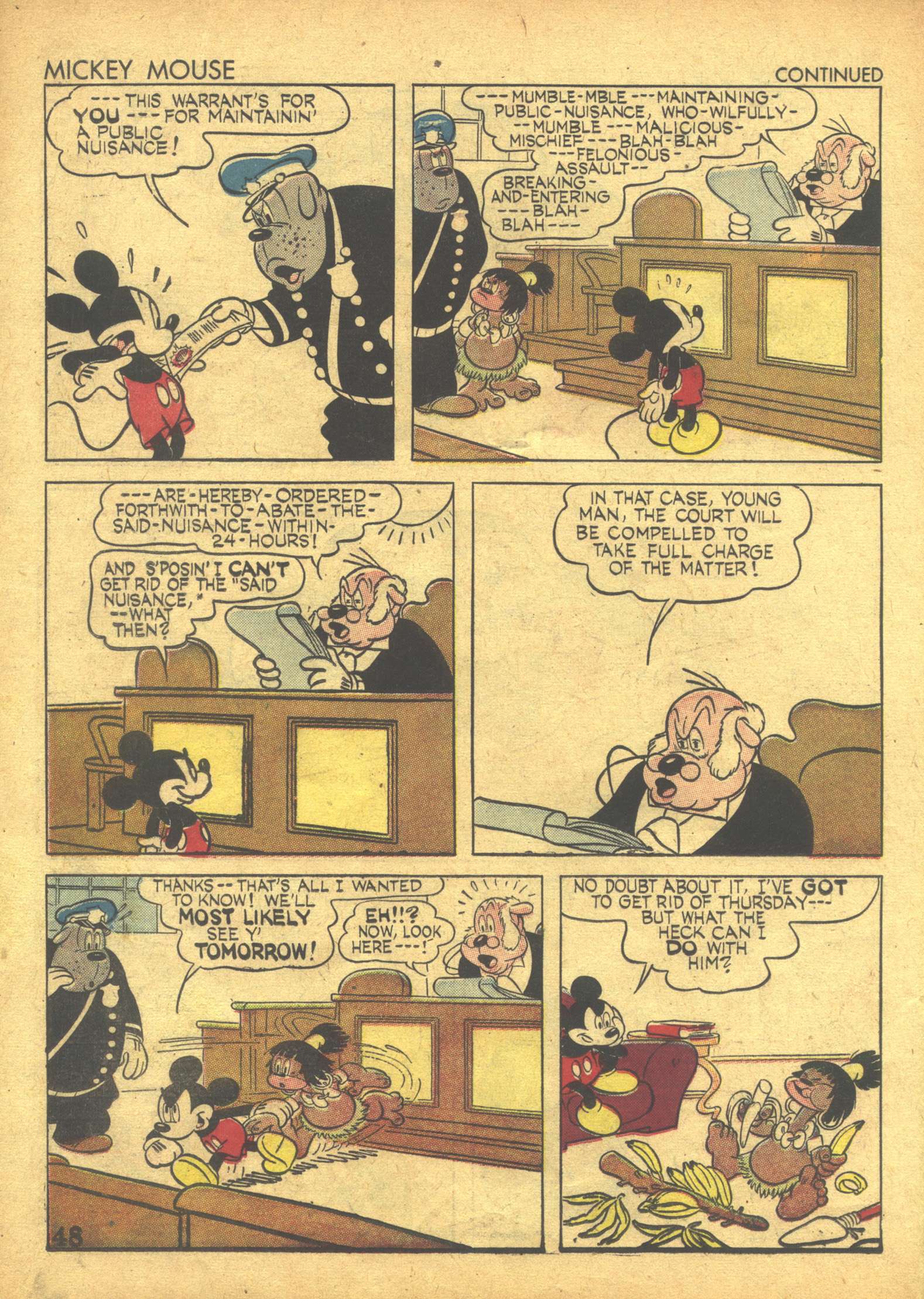 Read online Walt Disney's Comics and Stories comic -  Issue #23 - 50