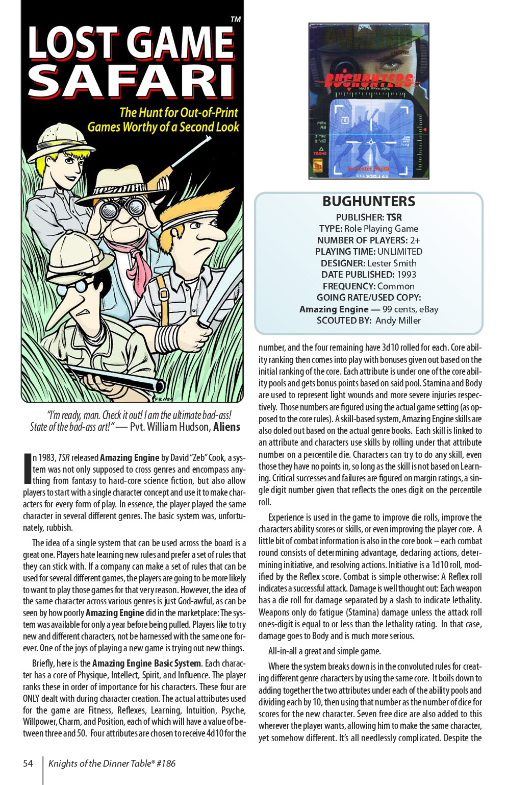 Read online Knights of the Dinner Table comic -  Issue #186 - 56