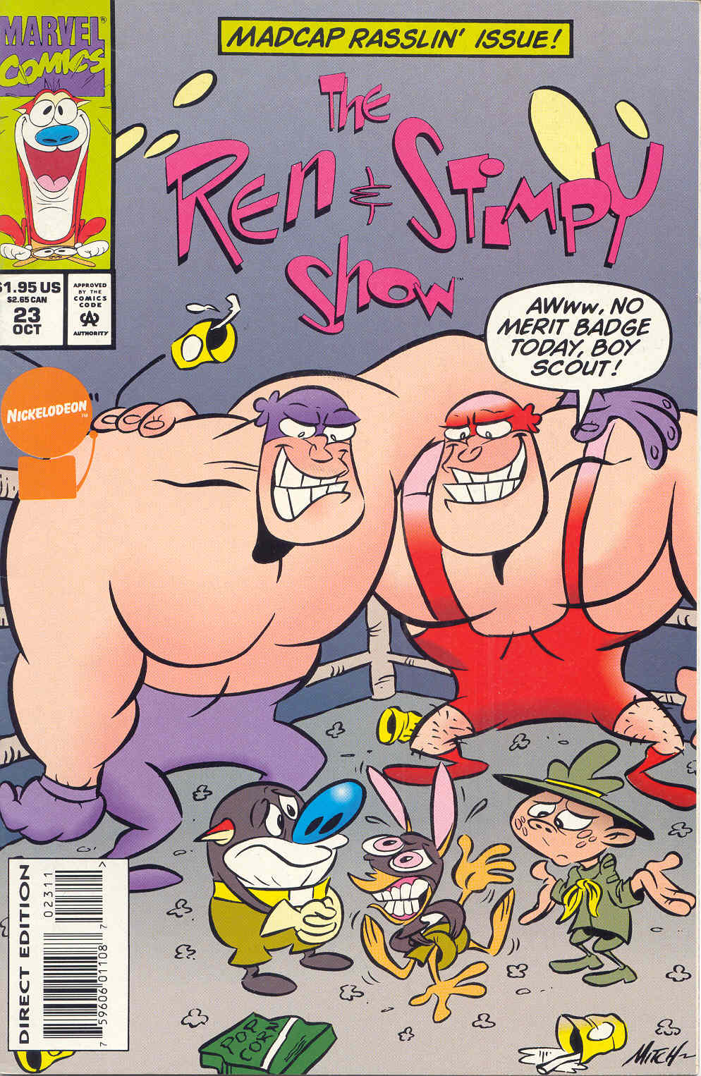 Read online The Ren & Stimpy Show comic -  Issue #23 - 1