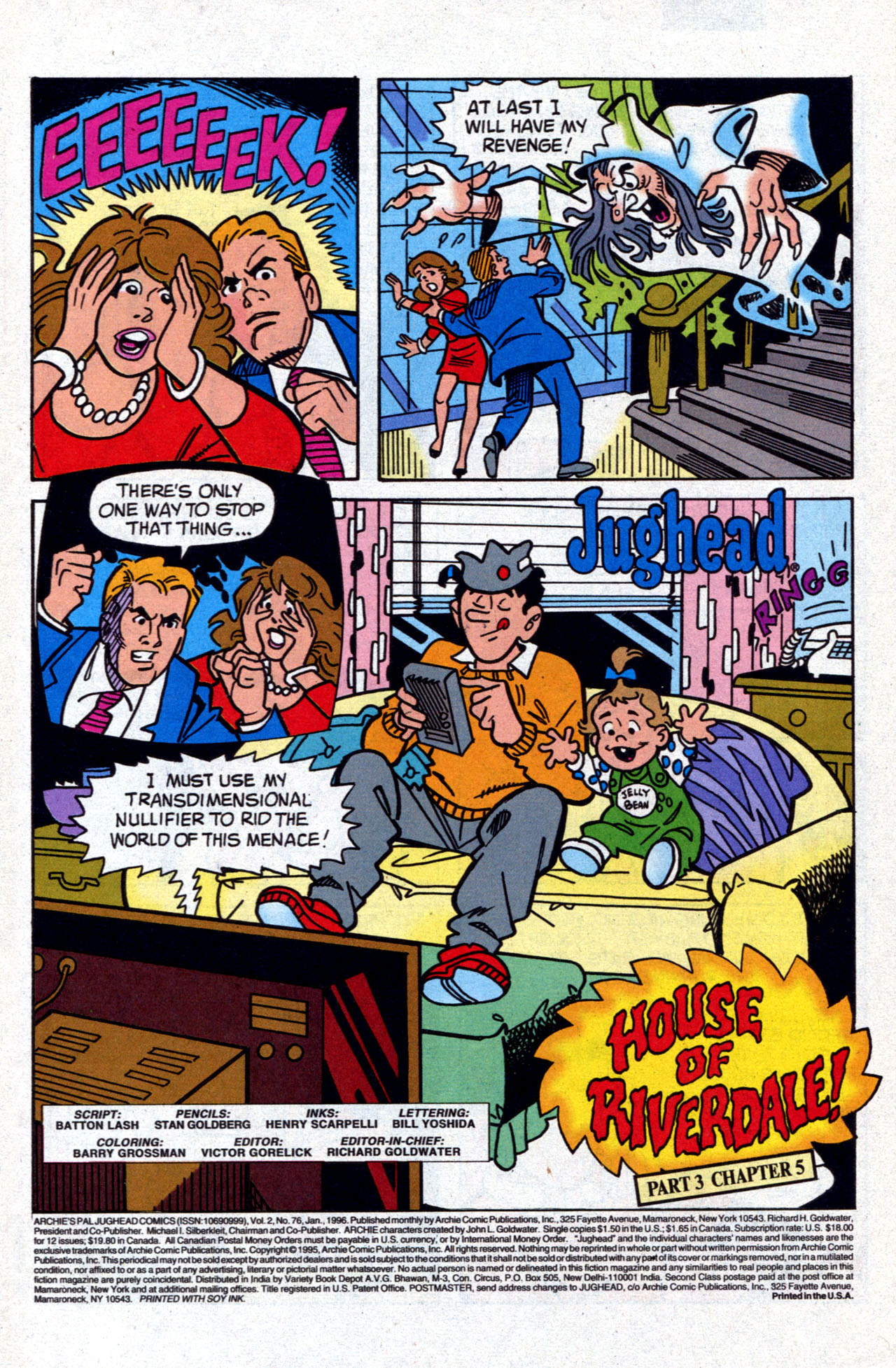Read online Archie's Pal Jughead Comics comic -  Issue #76 - 3