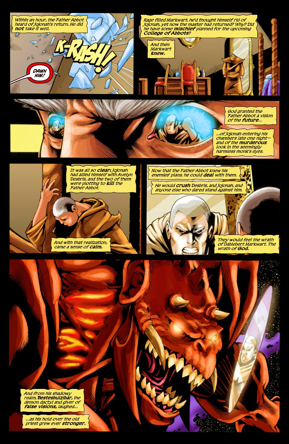 Read online DemonWars: The Demon Spirit comic -  Issue #3 - 4