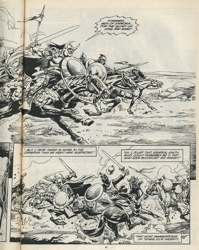 Read online The Savage Sword Of Conan comic -  Issue #181 - 39