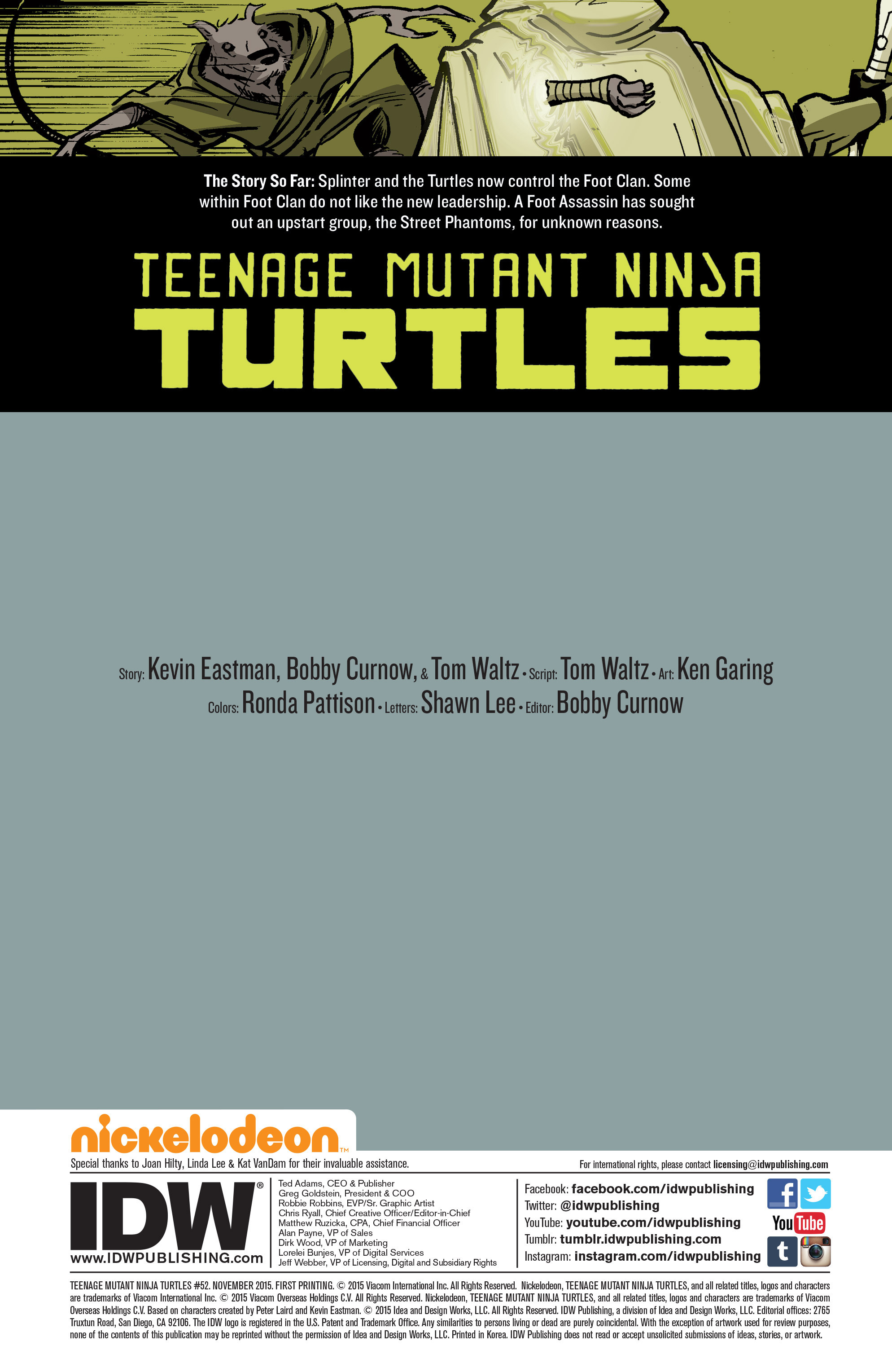 Read online Teenage Mutant Ninja Turtles (2011) comic -  Issue #52 - 2