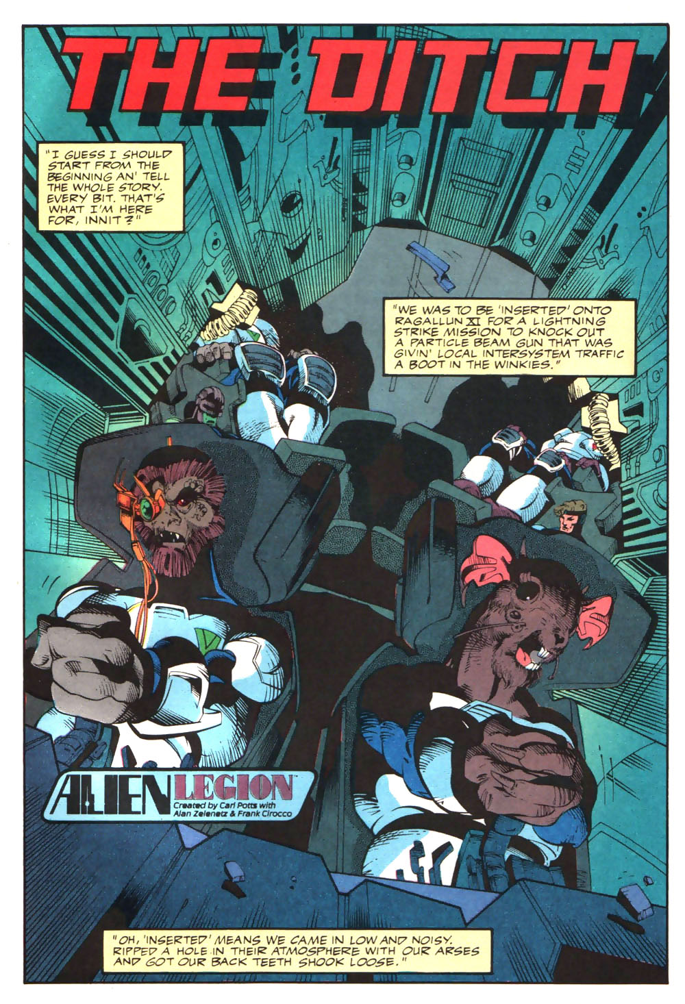 Read online Alien Legion (1987) comic -  Issue #5 - 3